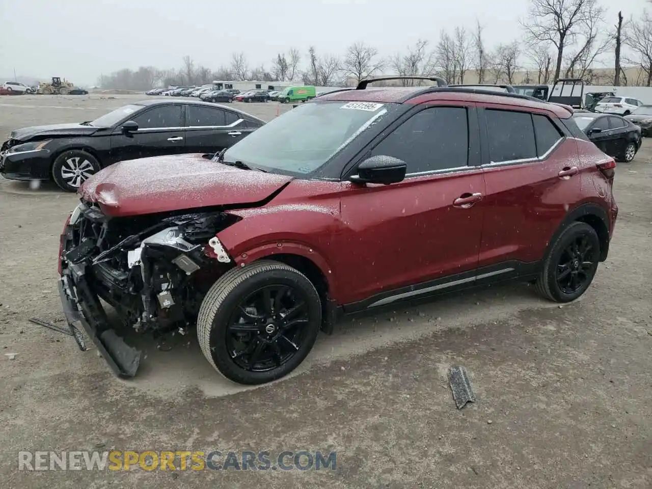1 Photograph of a damaged car 3N1CP5DV2ML518019 NISSAN KICKS 2021