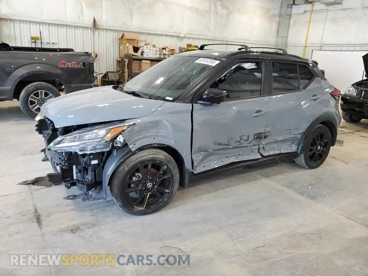 1 Photograph of a damaged car 3N1CP5DV3ML527747 NISSAN KICKS 2021