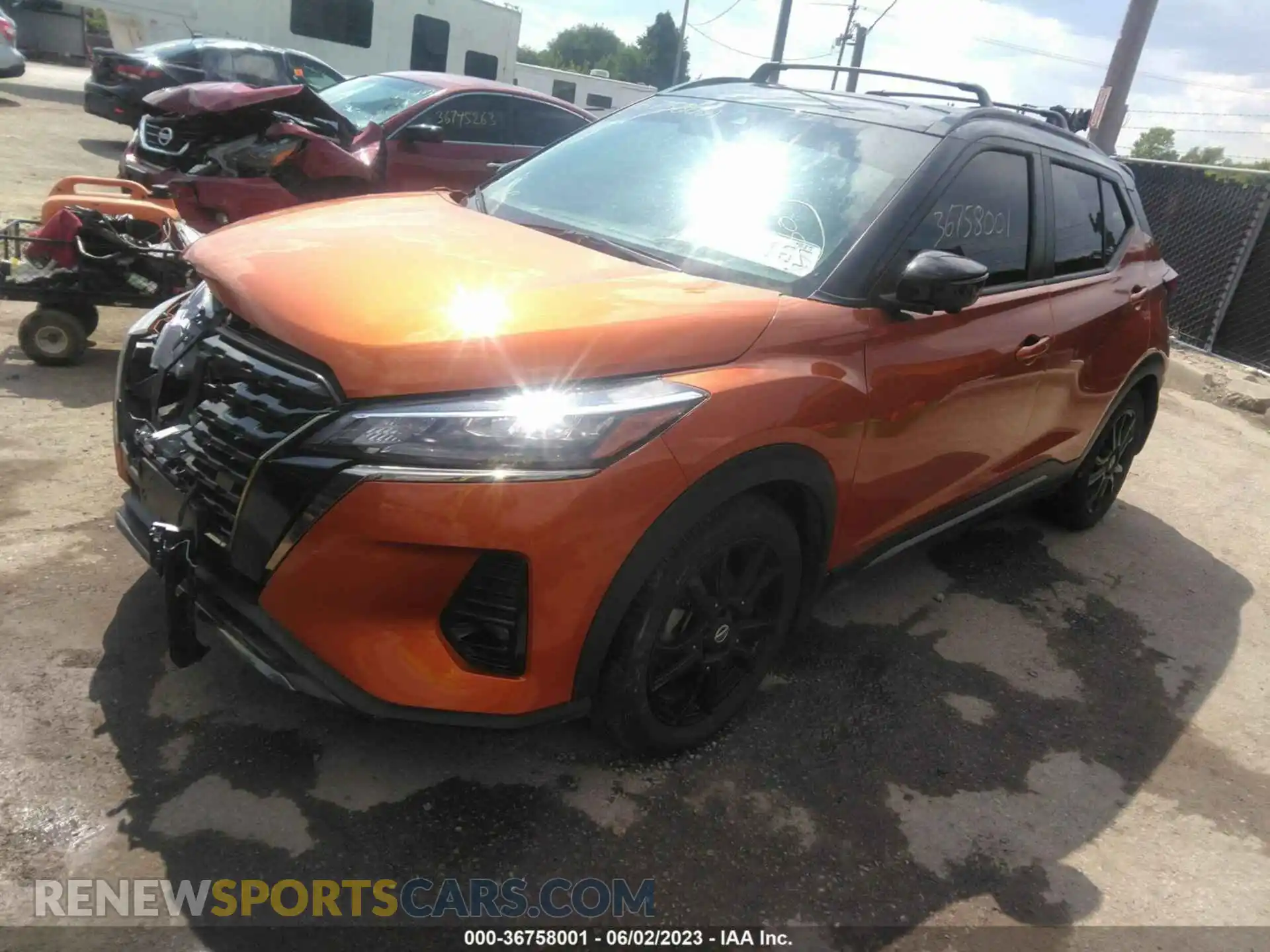 2 Photograph of a damaged car 3N1CP5DV4ML555217 NISSAN KICKS 2021