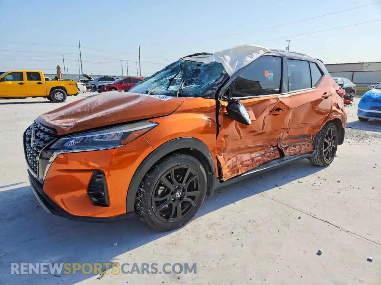 1 Photograph of a damaged car 3N1CP5DV4ML563138 NISSAN KICKS 2021