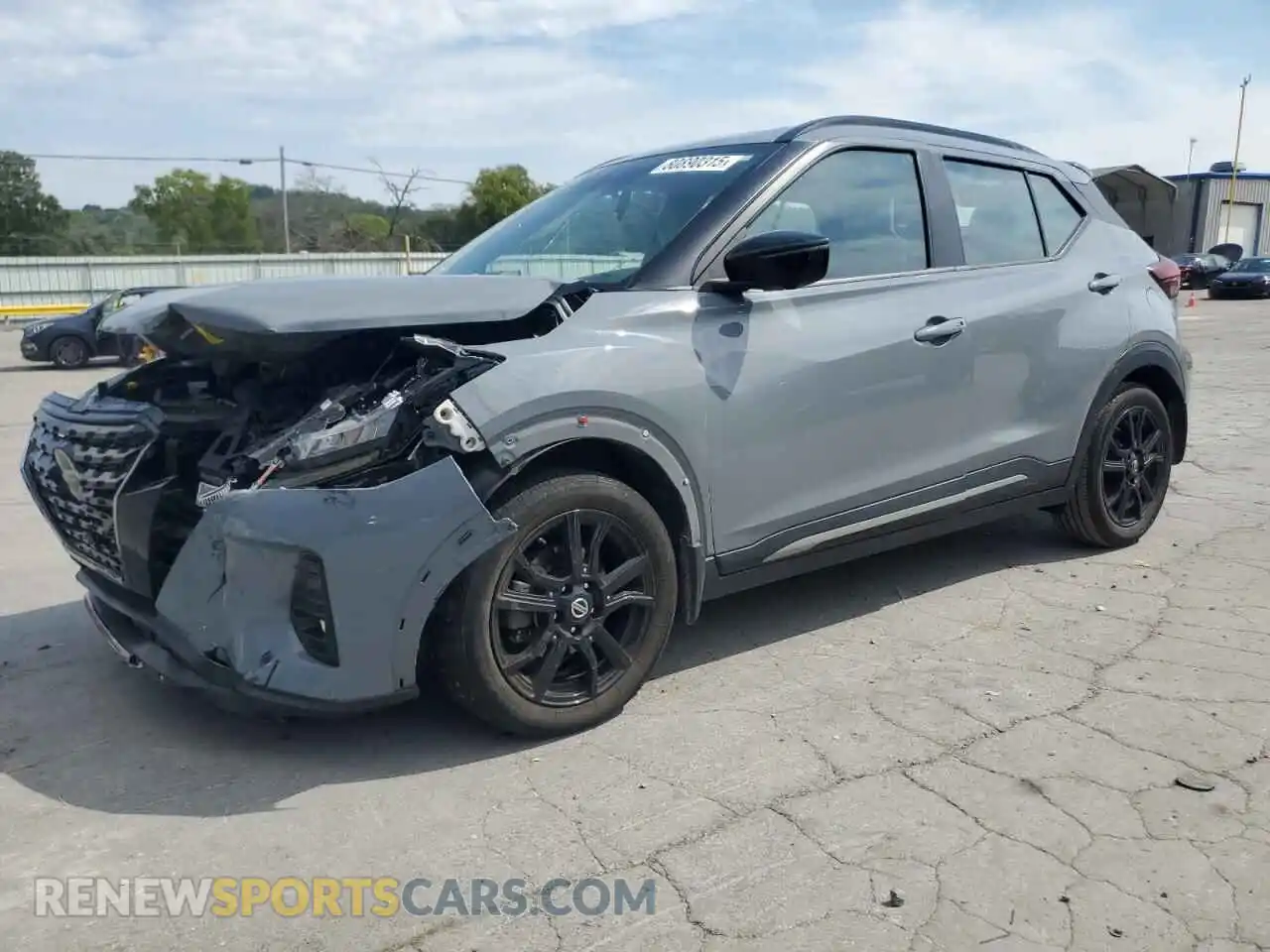1 Photograph of a damaged car 3N1CP5DV6ML492671 NISSAN KICKS 2021