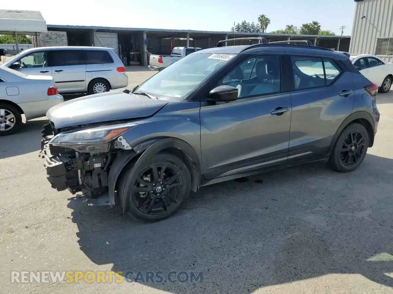 1 Photograph of a damaged car 3N1CP5DV6ML524230 NISSAN KICKS 2021
