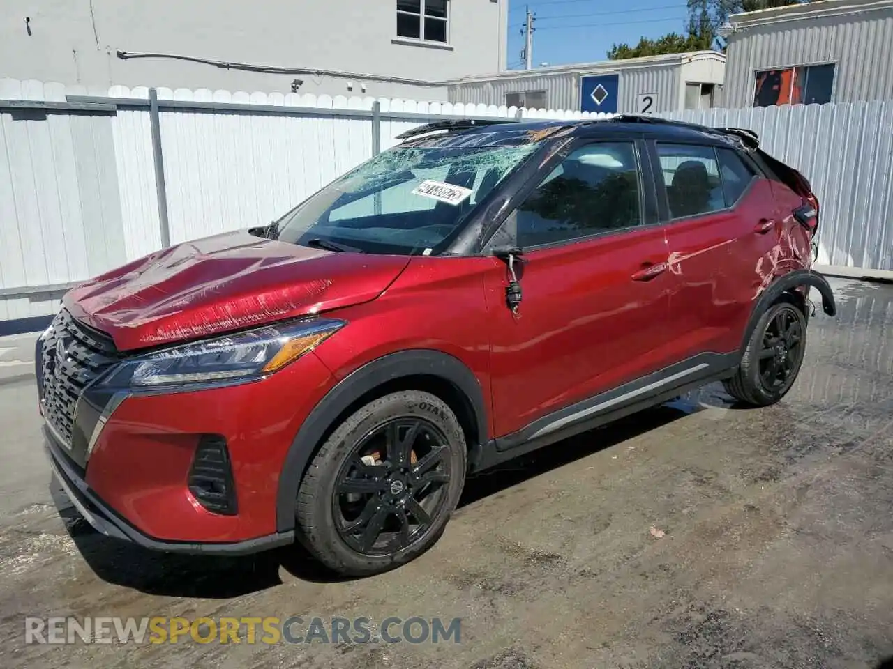 1 Photograph of a damaged car 3N1CP5DV6ML539603 NISSAN KICKS 2021