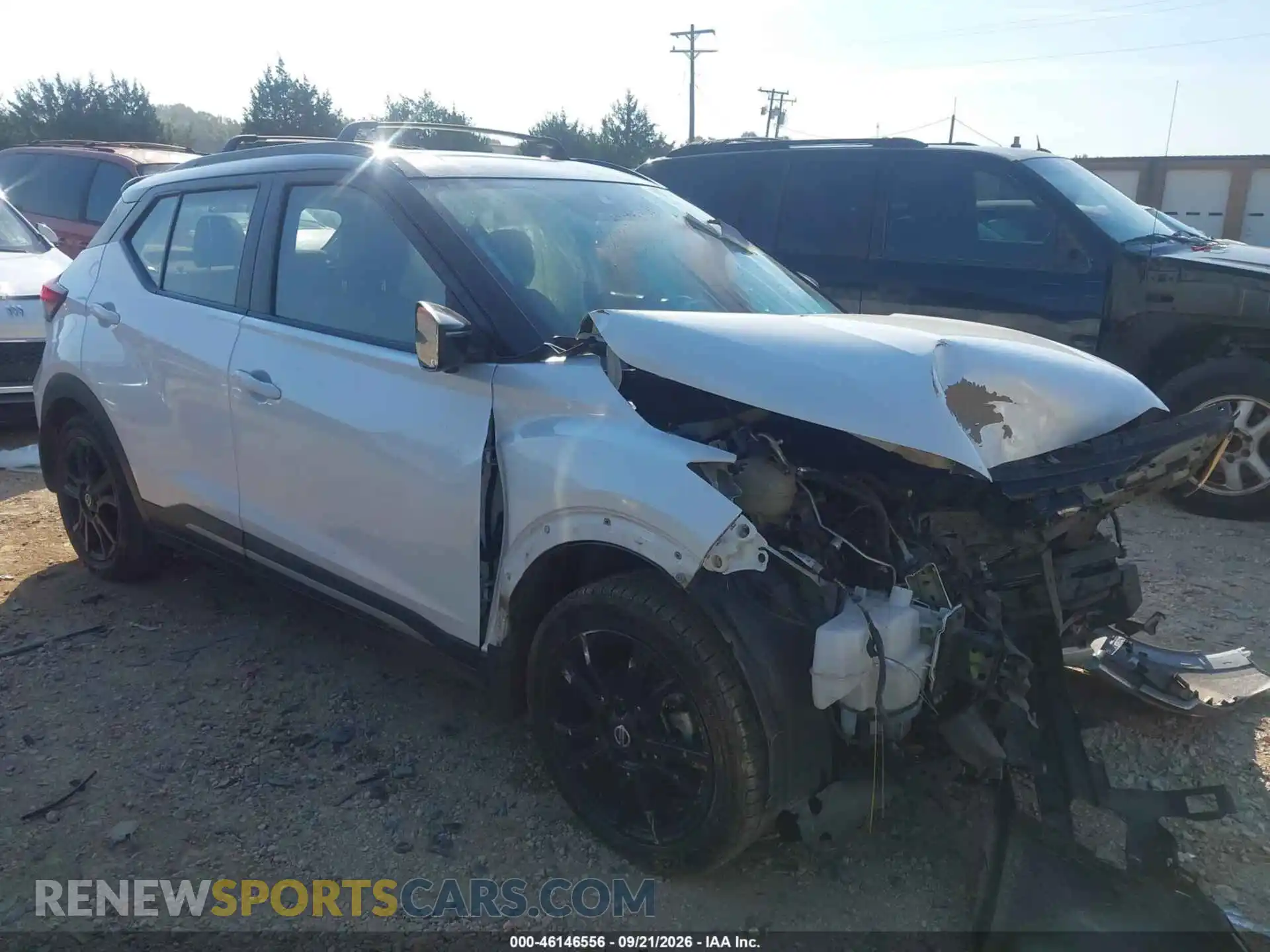 1 Photograph of a damaged car 3N1CP5DV6ML541318 NISSAN KICKS 2021