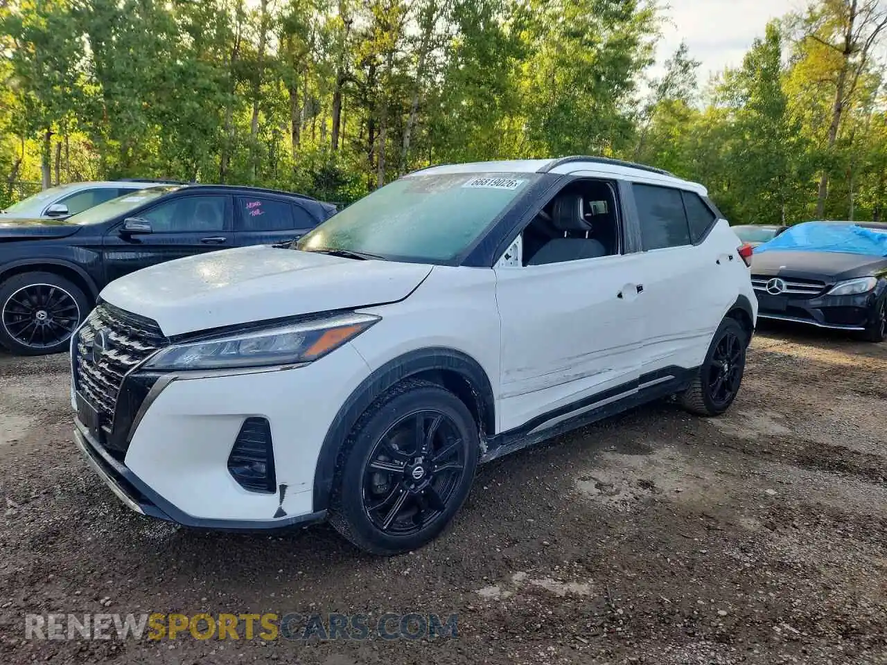 1 Photograph of a damaged car 3N1CP5DV6ML560077 NISSAN KICKS 2021