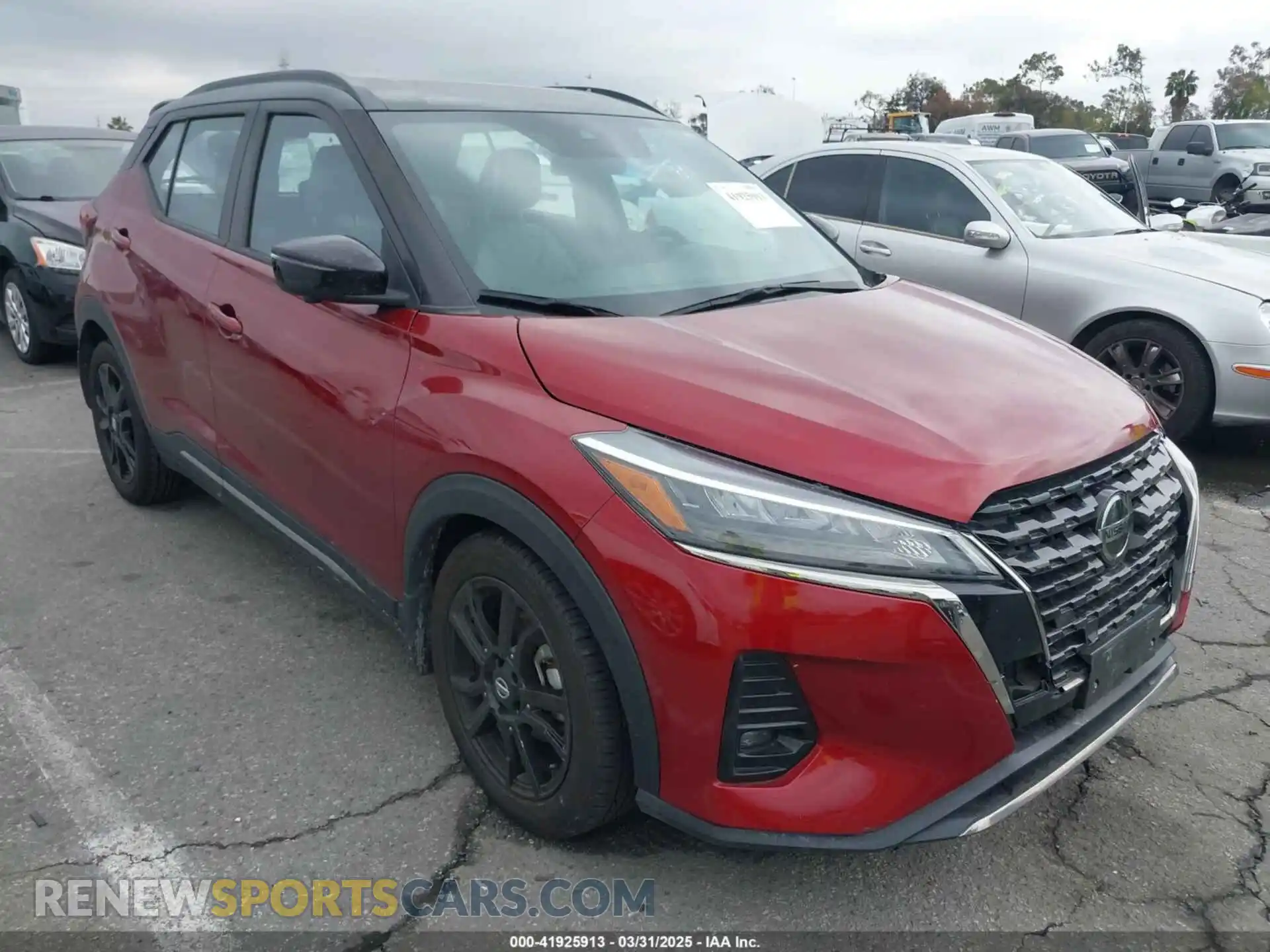 1 Photograph of a damaged car 3N1CP5DV7ML491271 NISSAN KICKS 2021