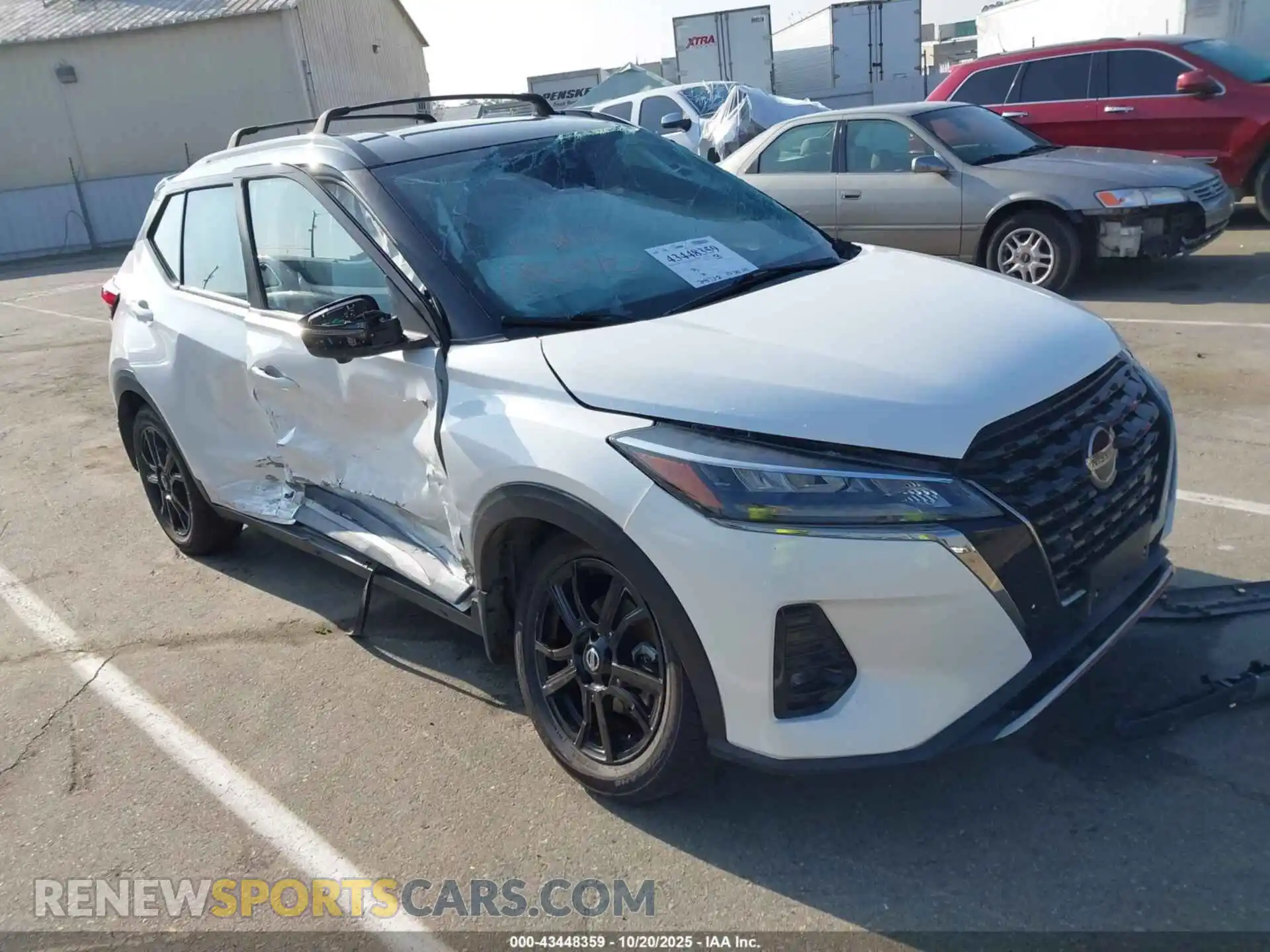1 Photograph of a damaged car 3N1CP5DV7ML509641 NISSAN KICKS 2021