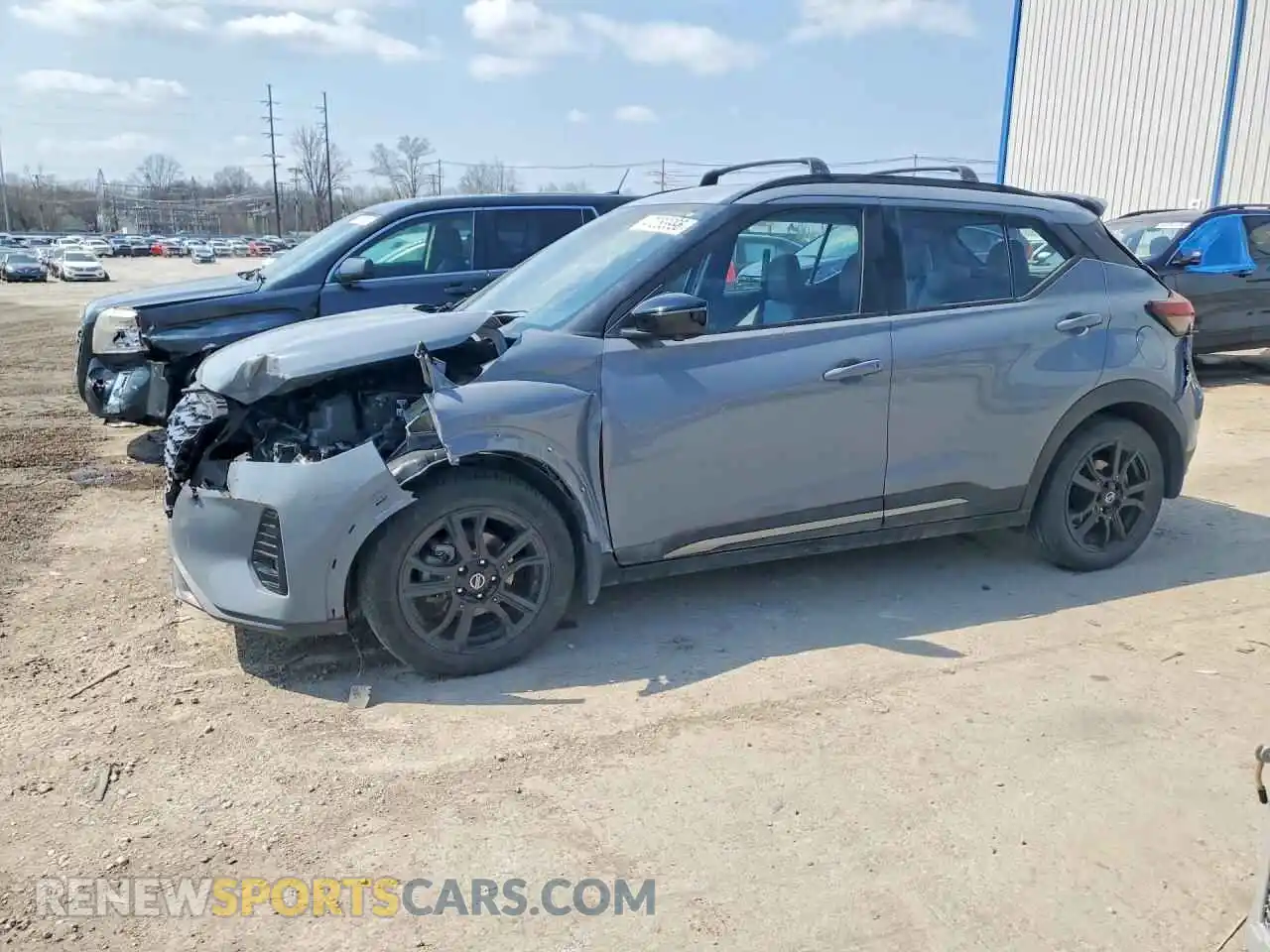 1 Photograph of a damaged car 3N1CP5DV7ML522258 NISSAN KICKS 2021