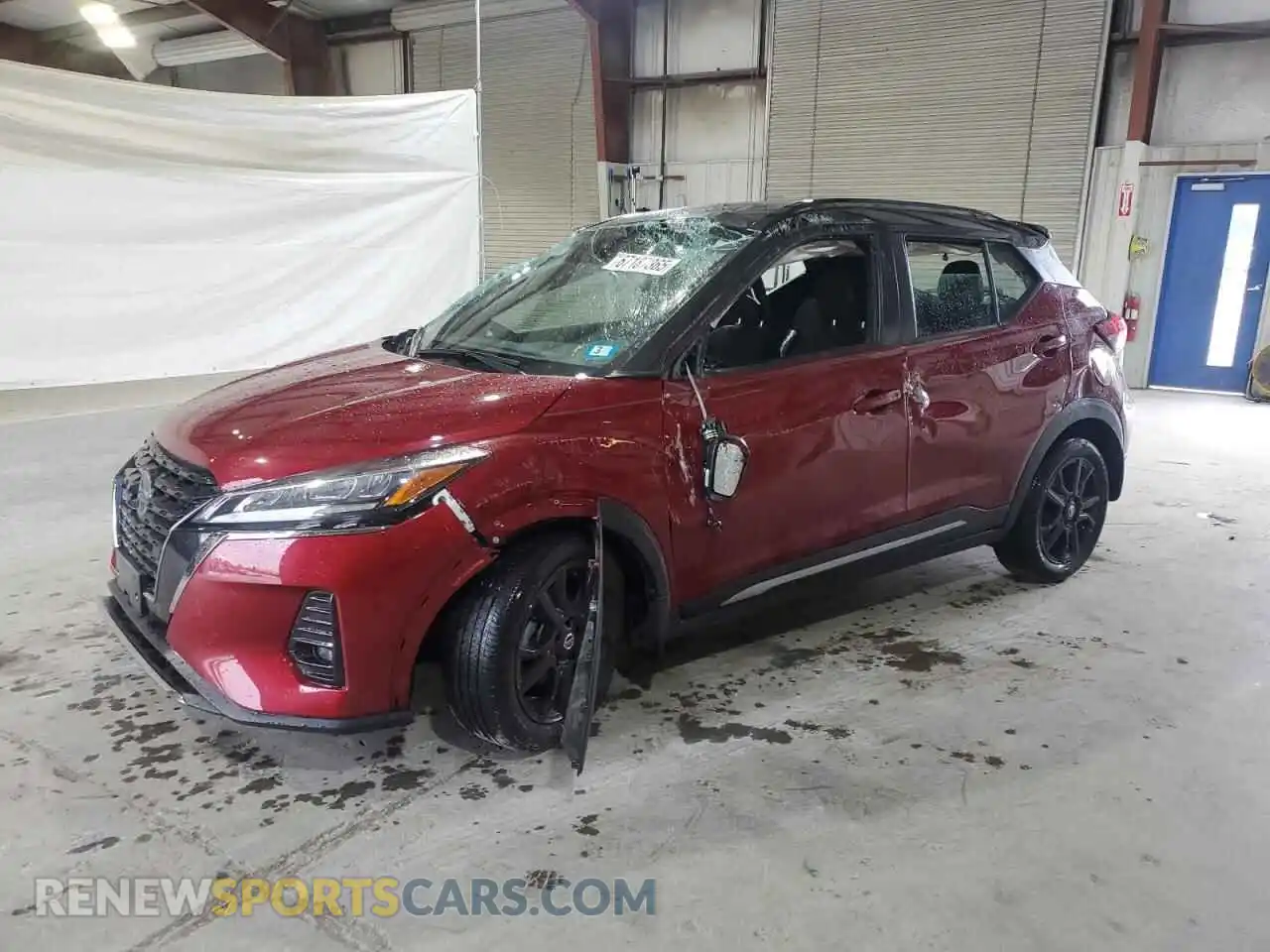 1 Photograph of a damaged car 3N1CP5DV7ML554529 NISSAN KICKS 2021