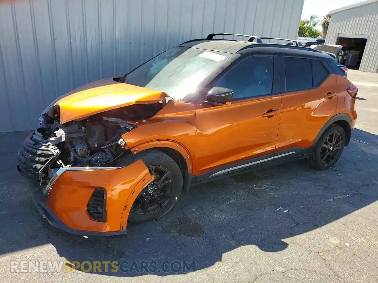 1 Photograph of a damaged car 3N1CP5DV8ML503248 NISSAN KICKS 2021