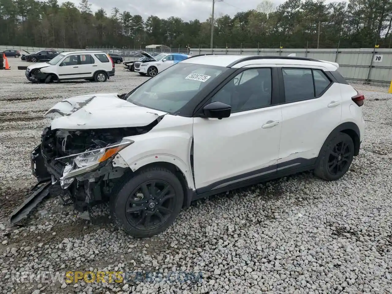 1 Photograph of a damaged car 3N1CP5DV8ML507834 NISSAN KICKS 2021