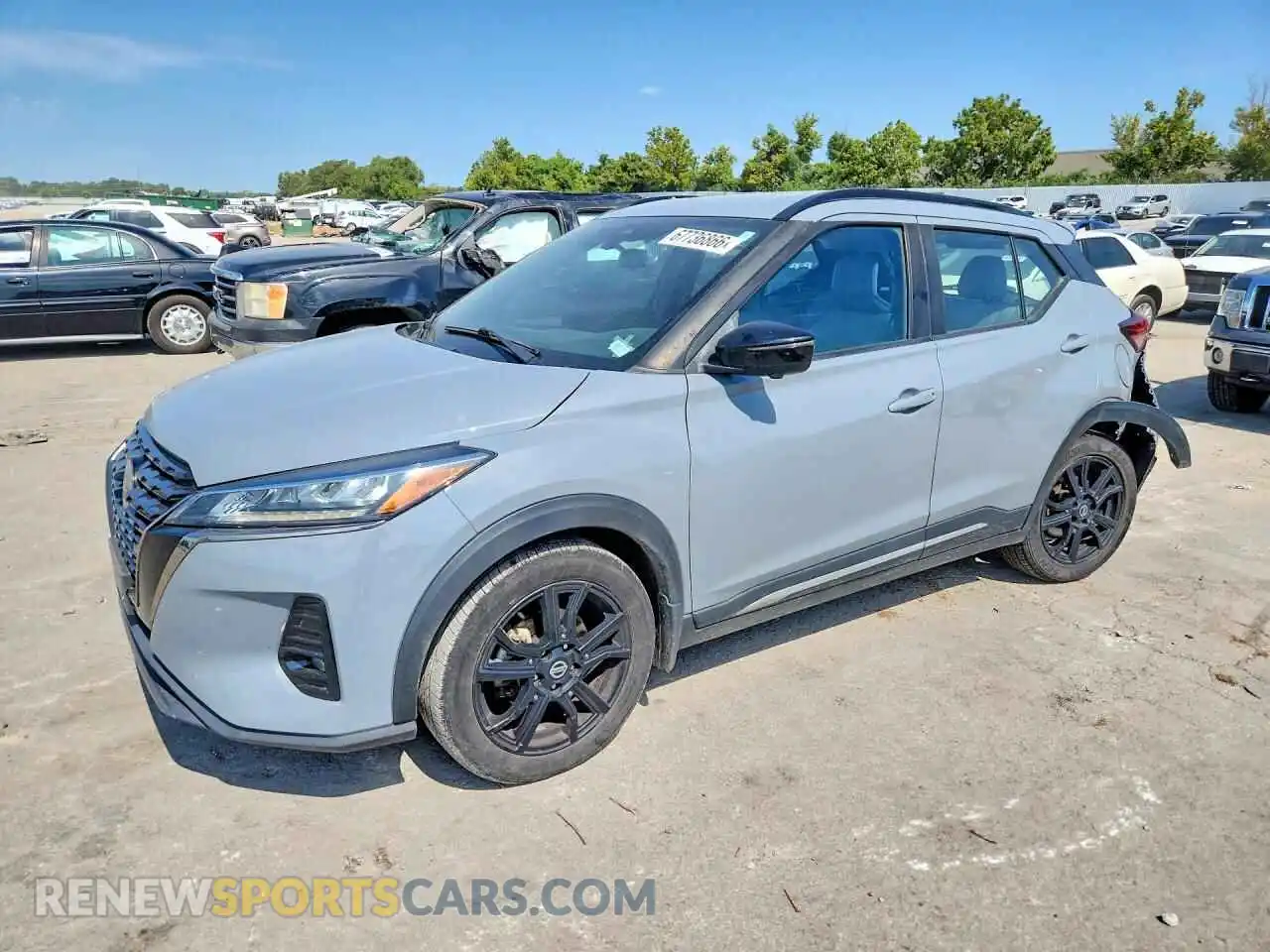 1 Photograph of a damaged car 3N1CP5DV8ML518204 NISSAN KICKS 2021