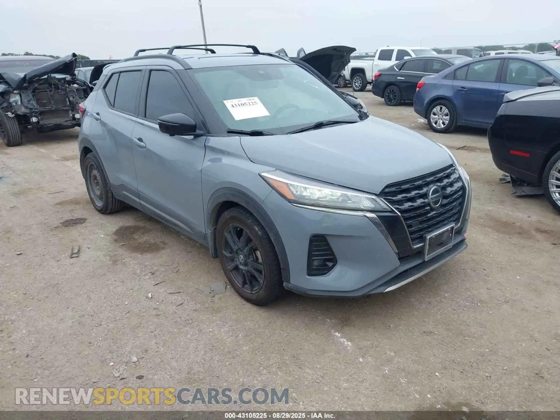 1 Photograph of a damaged car 3N1CP5DV8ML522298 NISSAN KICKS 2021