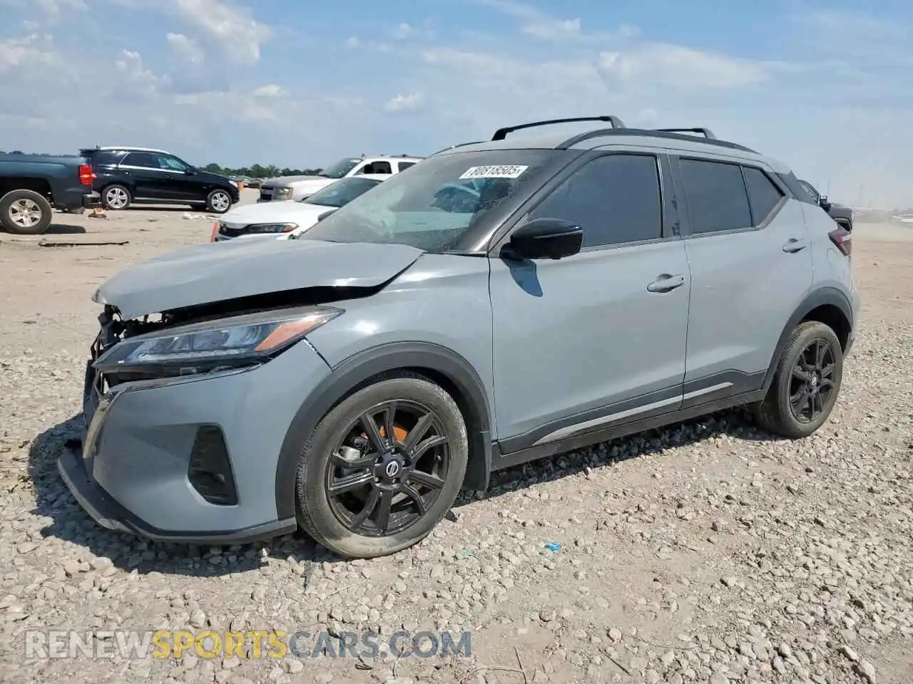 1 Photograph of a damaged car 3N1CP5DV8ML555351 NISSAN KICKS 2021