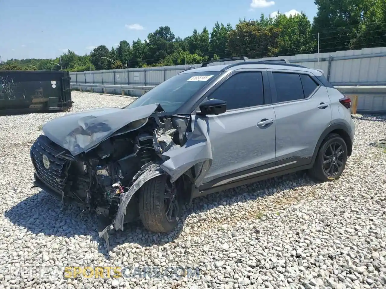 1 Photograph of a damaged car 3N1CP5DV8ML557892 NISSAN KICKS 2021