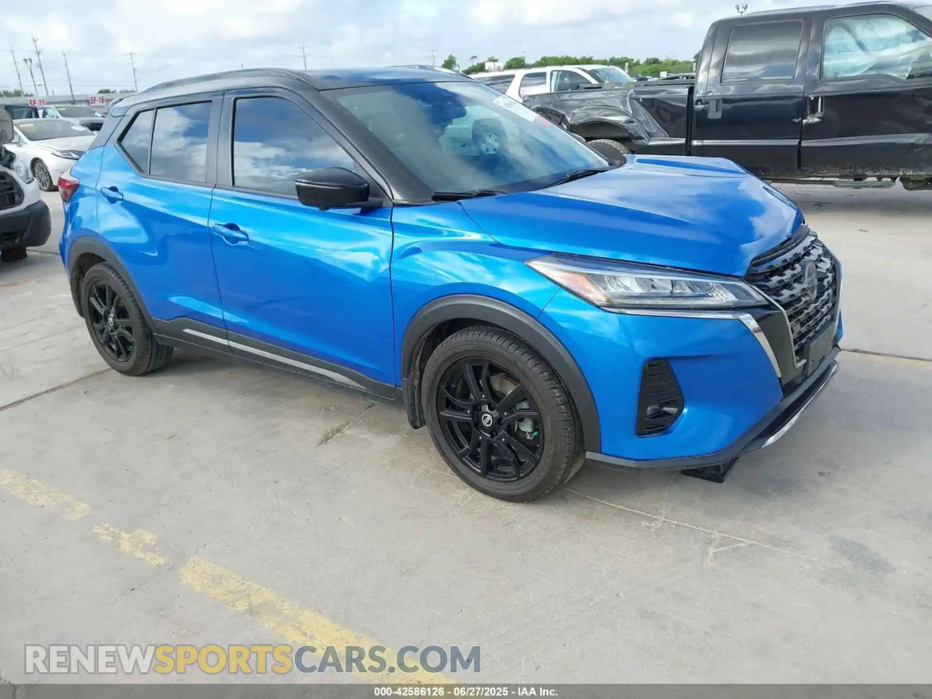 1 Photograph of a damaged car 3N1CP5DV9ML477954 NISSAN KICKS 2021
