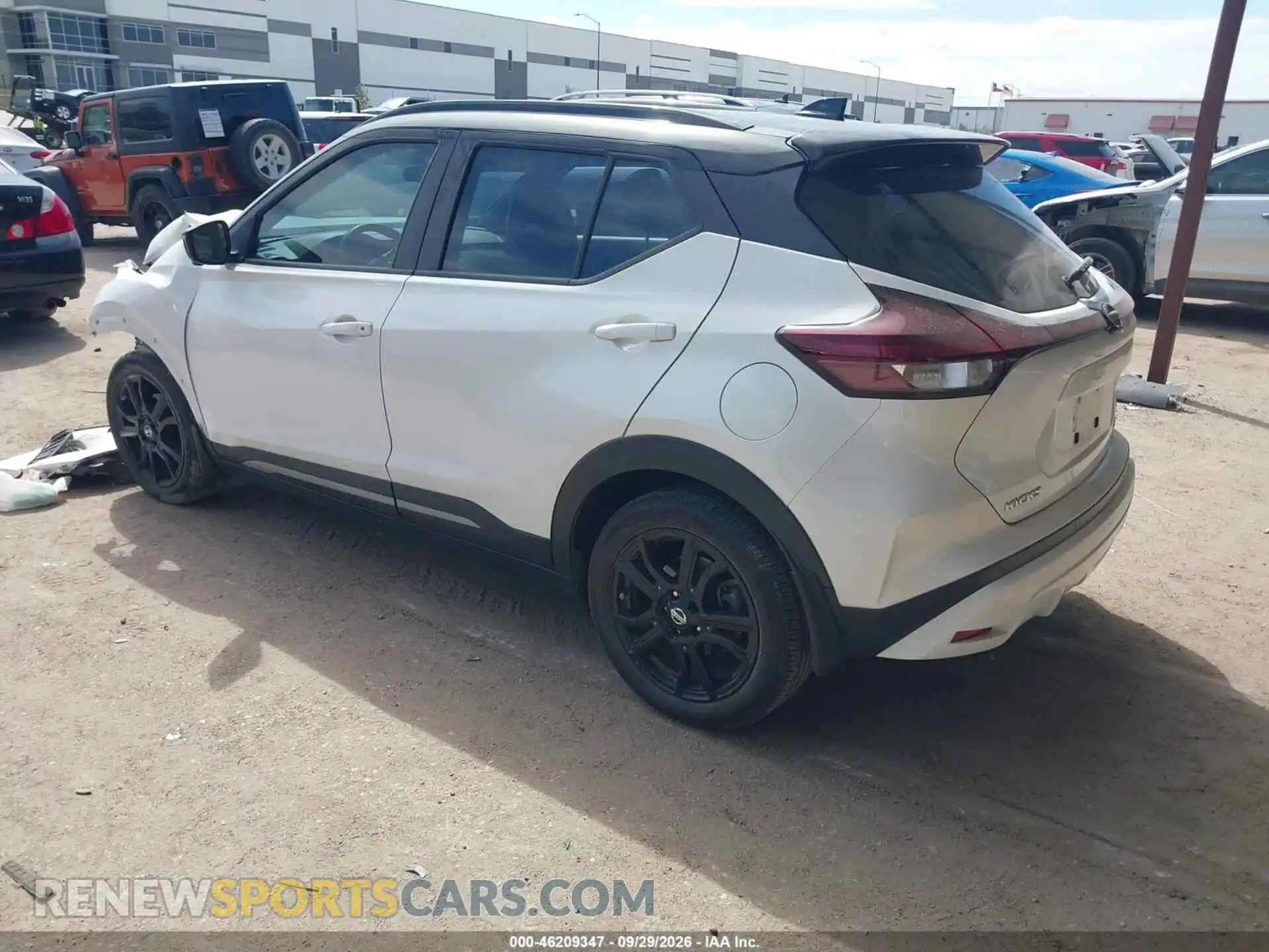 3 fotografías del automóvil dañado 3N1CP5DV9ML560767 NISSAN KICKS 2021