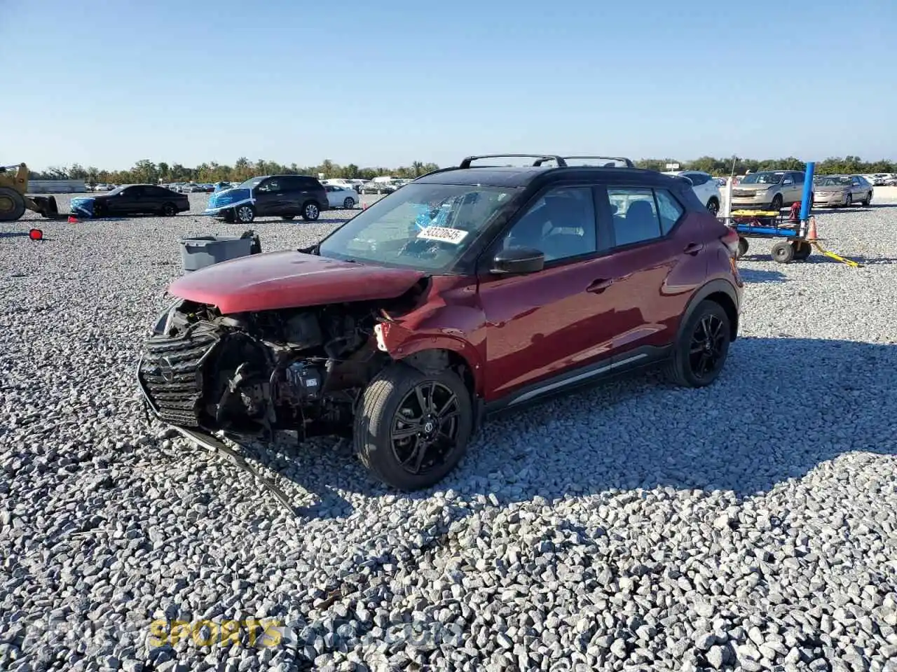 1 Photograph of a damaged car 3N1CP5DVXML557621 NISSAN KICKS 2021