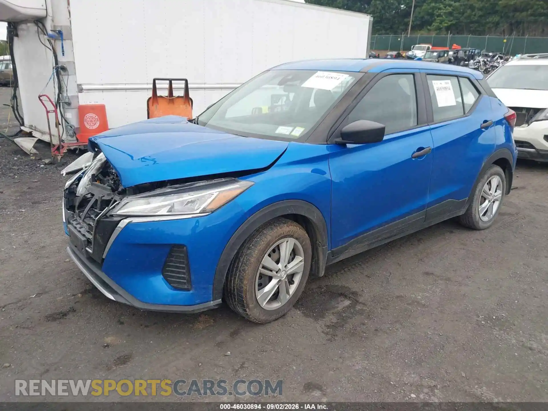 2 fotografías del automóvil dañado 3N1CP5BV2NL489741 NISSAN KICKS 2022