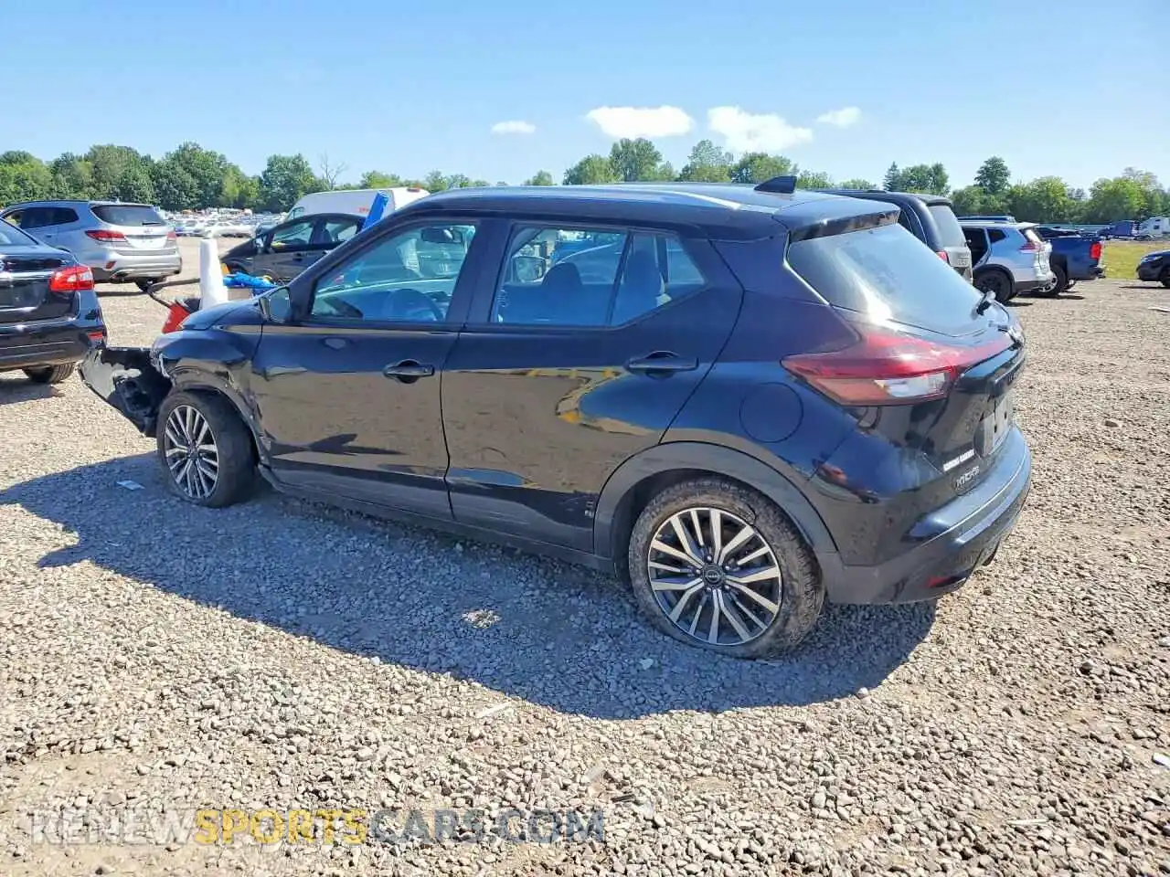 2 fotografías del automóvil dañado 3N1CP5CV0NL522881 NISSAN KICKS 2022
