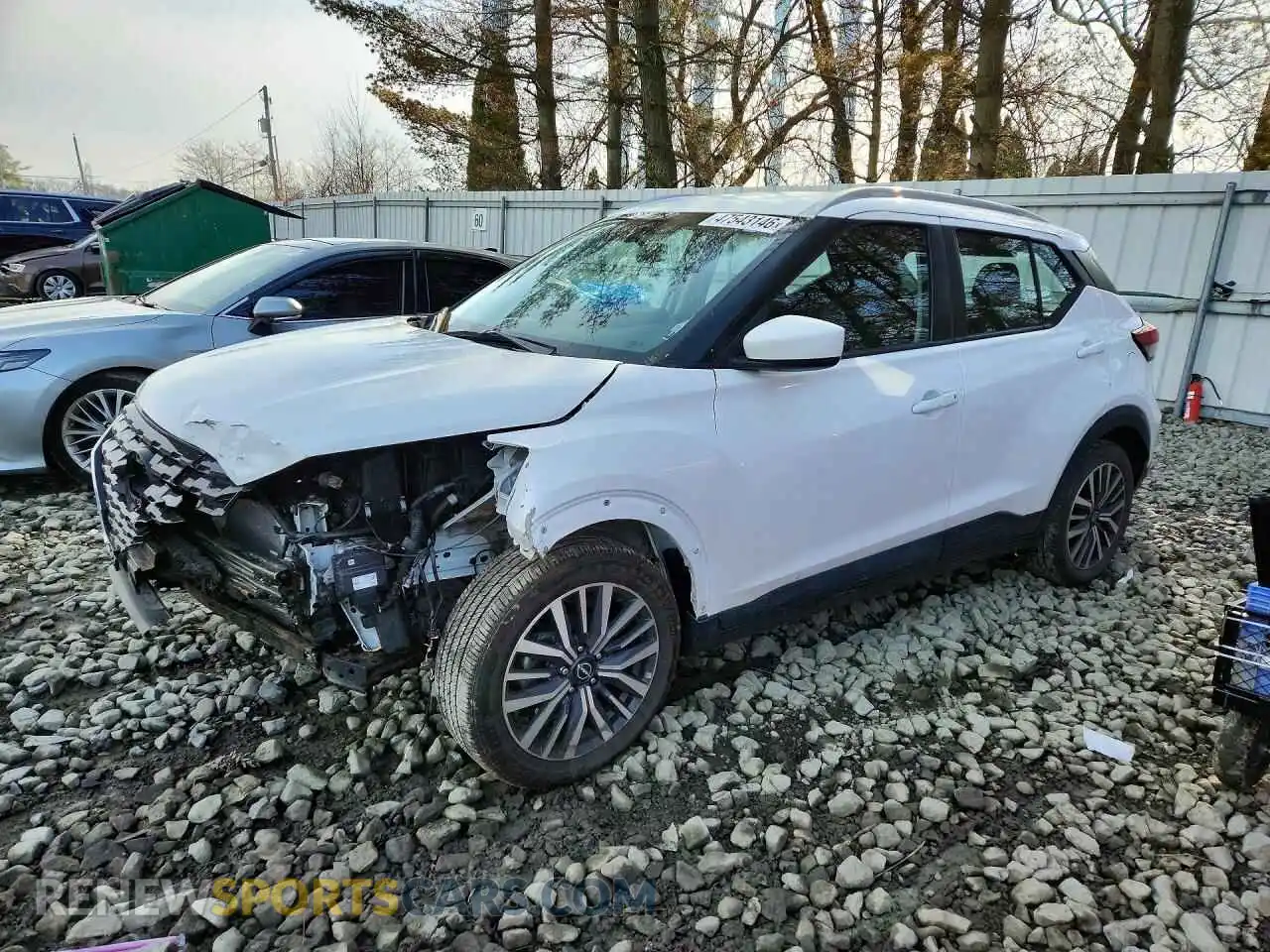 1 fotografías del automóvil dañado 3N1CP5CV3NL523829 NISSAN KICKS 2022