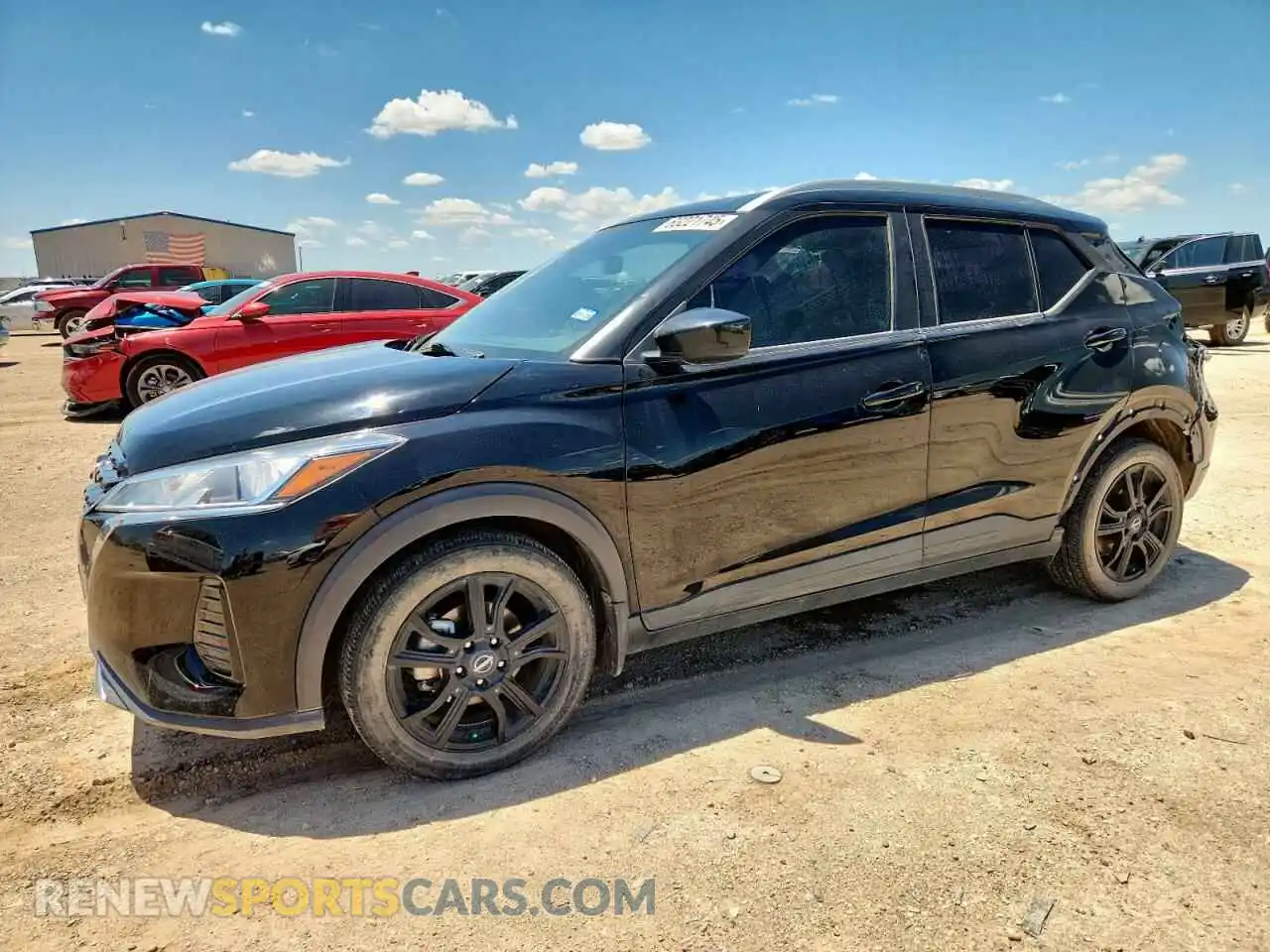 1 Photograph of a damaged car 3N1CP5CV7NL479642 NISSAN KICKS 2022