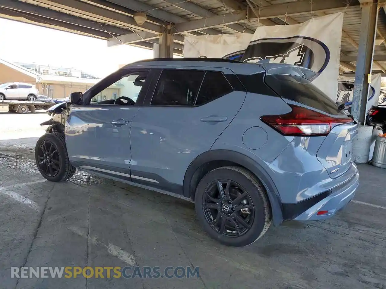 2 fotografías del automóvil dañado 3N1CP5DV1NL497276 NISSAN KICKS 2022