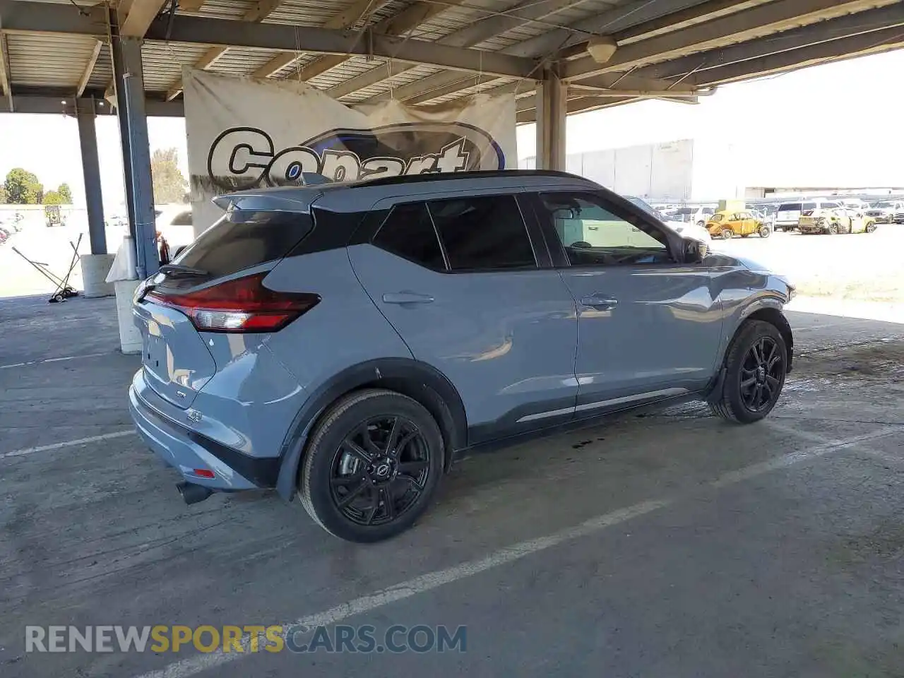 3 fotografías del automóvil dañado 3N1CP5DV1NL497276 NISSAN KICKS 2022