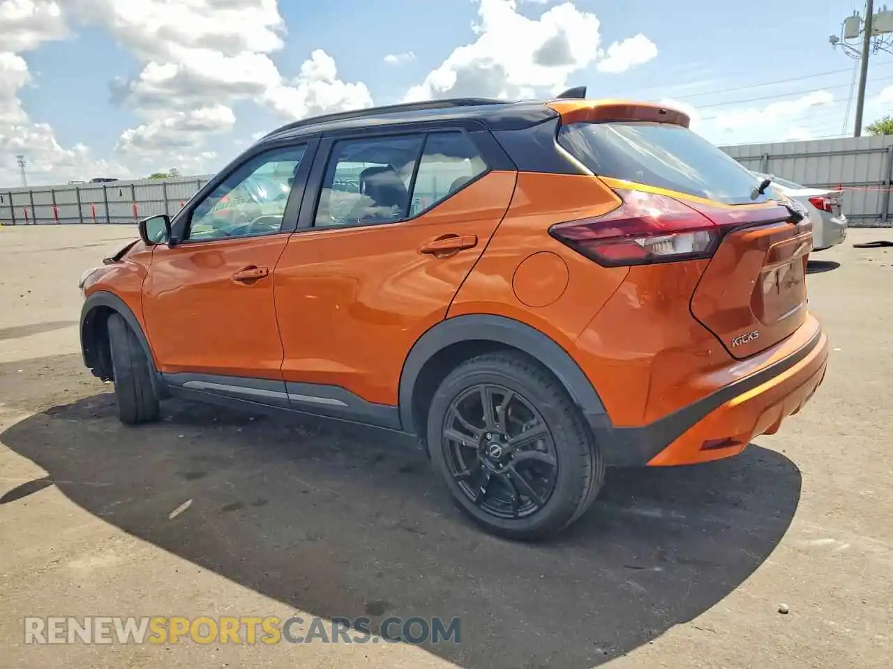 2 Photograph of a damaged car 3N1CP5DV8NL479597 NISSAN KICKS 2022