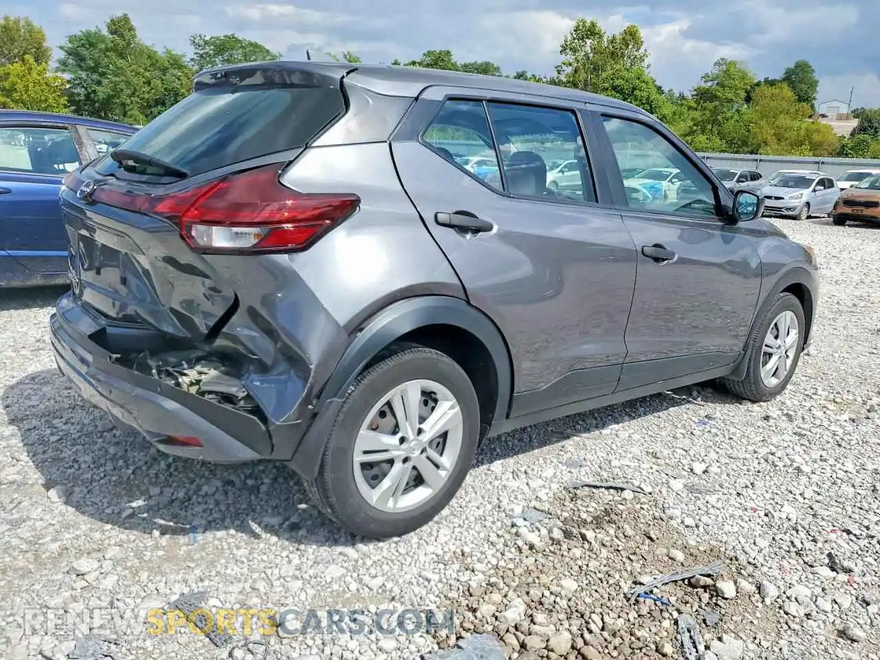 3 Фотография поврежденного автомобиля 3N1CP5BV0PL522254 NISSAN KICKS 2023
