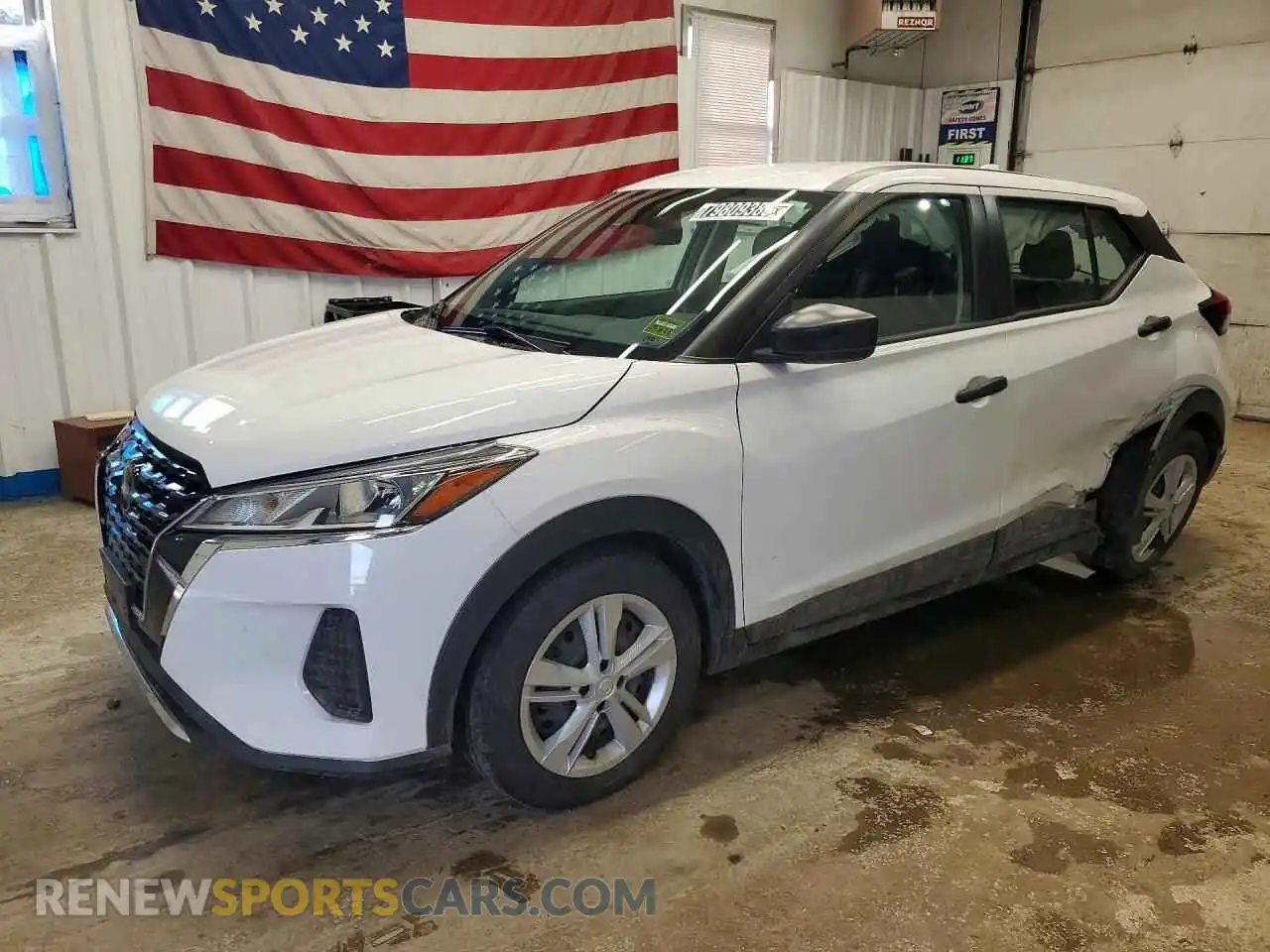 1 Photograph of a damaged car 3N1CP5BV0PL549356 NISSAN KICKS 2023