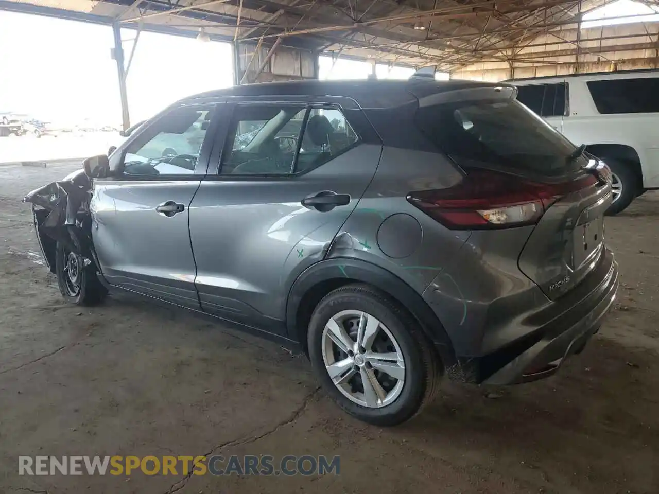 2 Photograph of a damaged car 3N1CP5BV1PL536499 NISSAN KICKS 2023