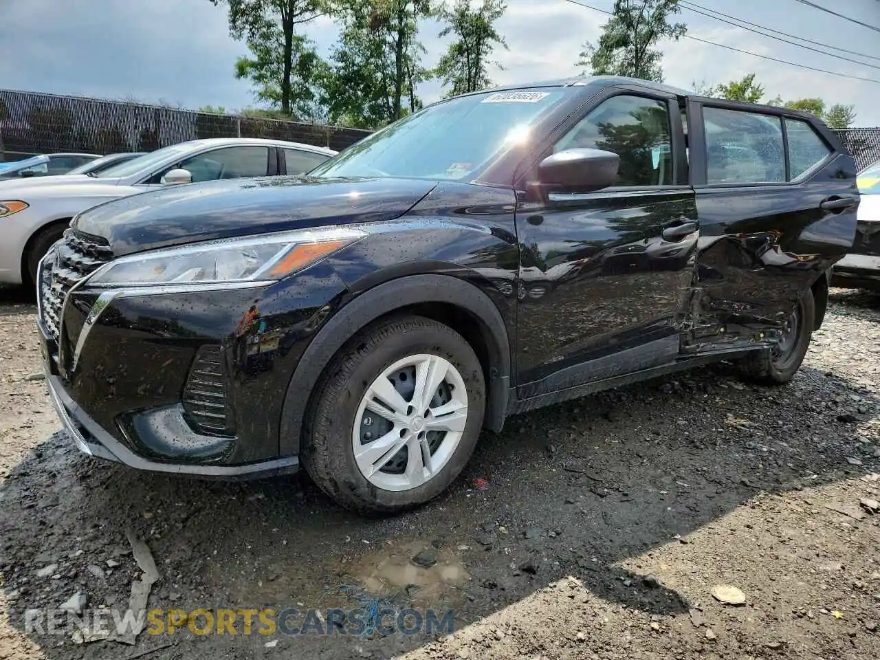 1 Photograph of a damaged car 3N1CP5BV1PL537278 NISSAN KICKS 2023