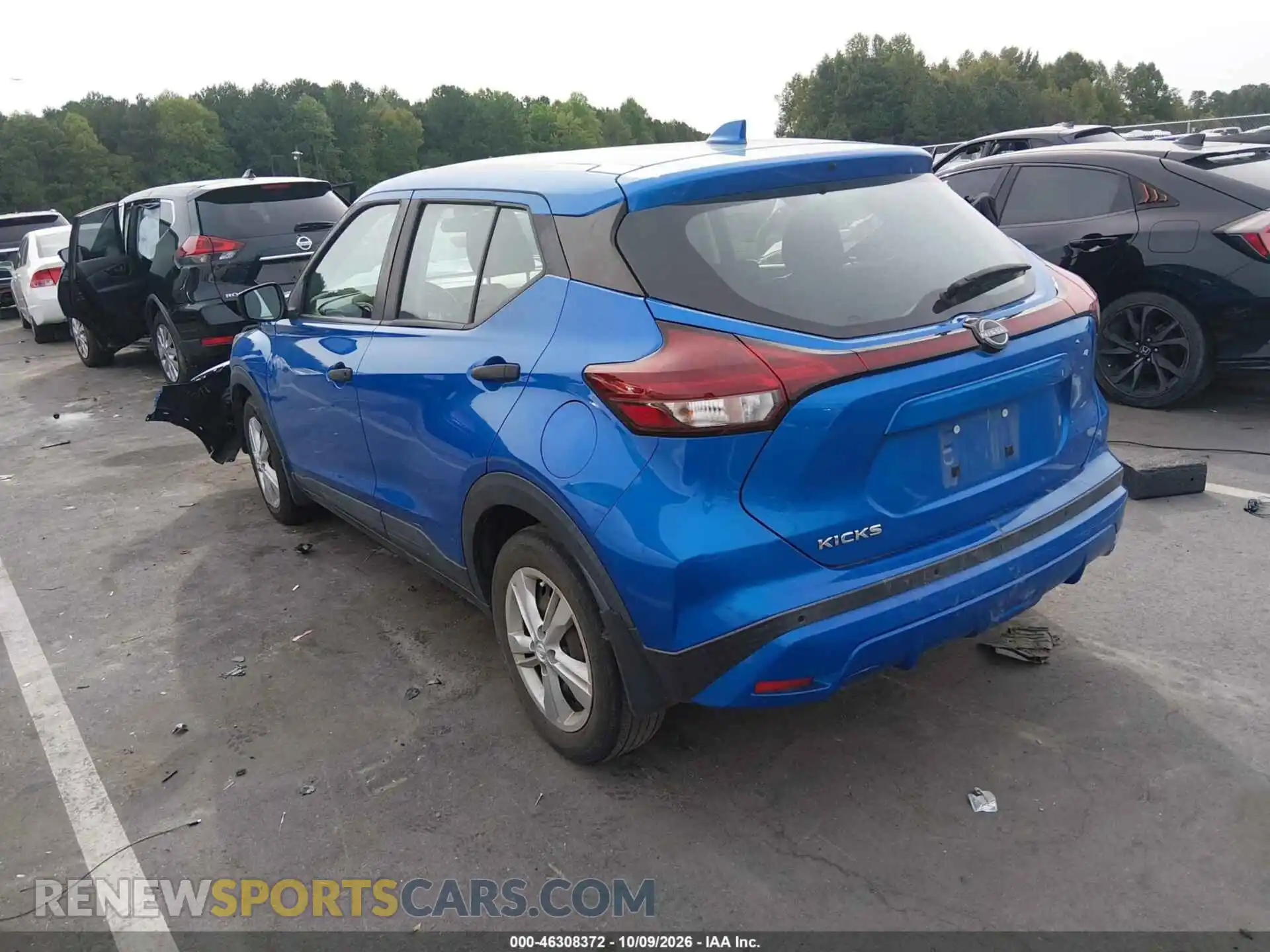 3 Photograph of a damaged car 3N1CP5BV1PL550127 NISSAN KICKS 2023