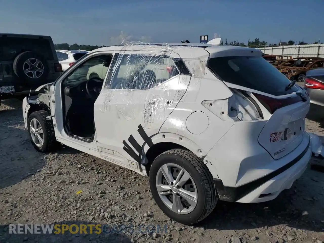 2 Photograph of a damaged car 3N1CP5BV2PL492738 NISSAN KICKS 2023