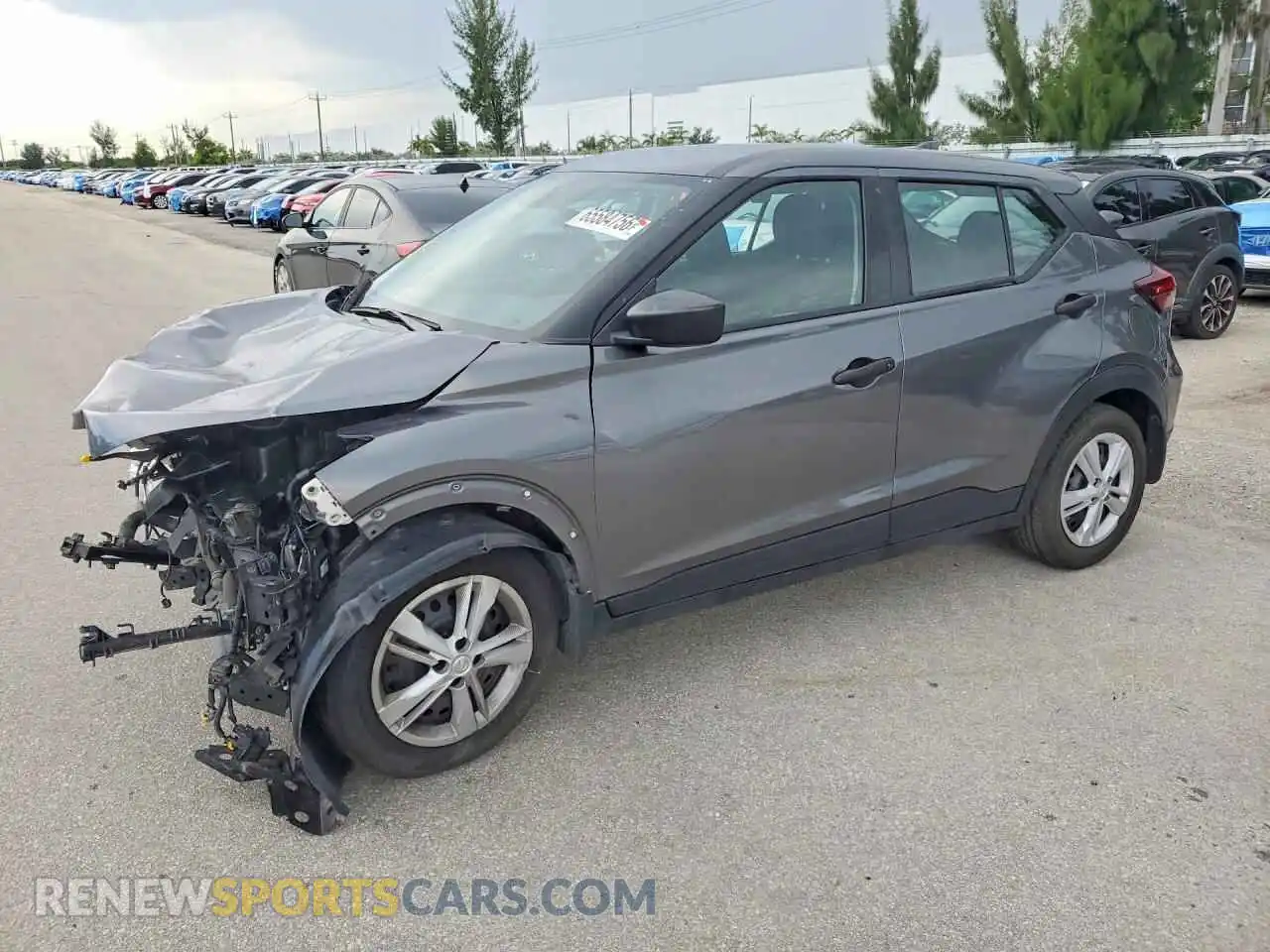 1 Photograph of a damaged car 3N1CP5BV2PL555529 NISSAN KICKS 2023