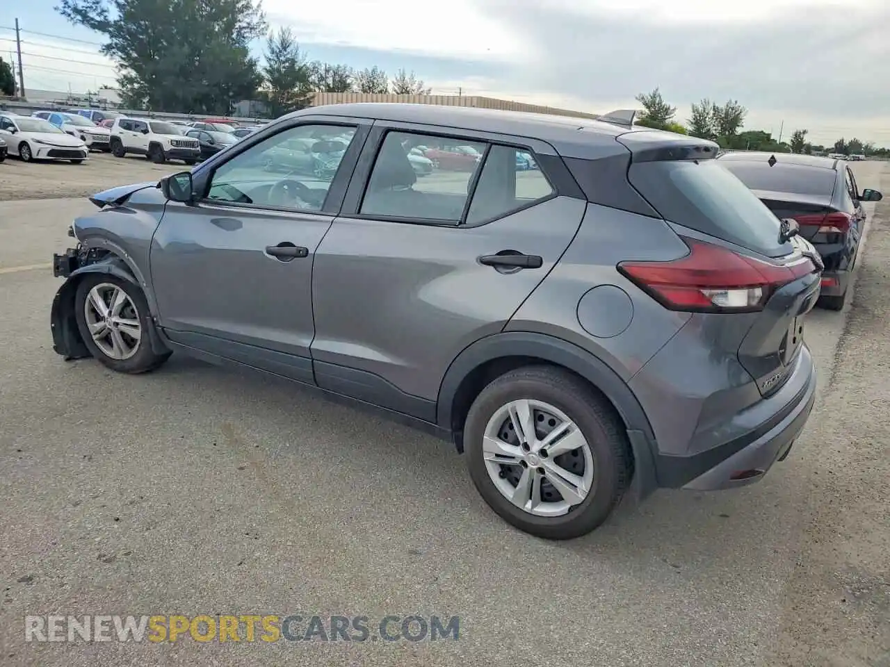 2 Photograph of a damaged car 3N1CP5BV2PL555529 NISSAN KICKS 2023
