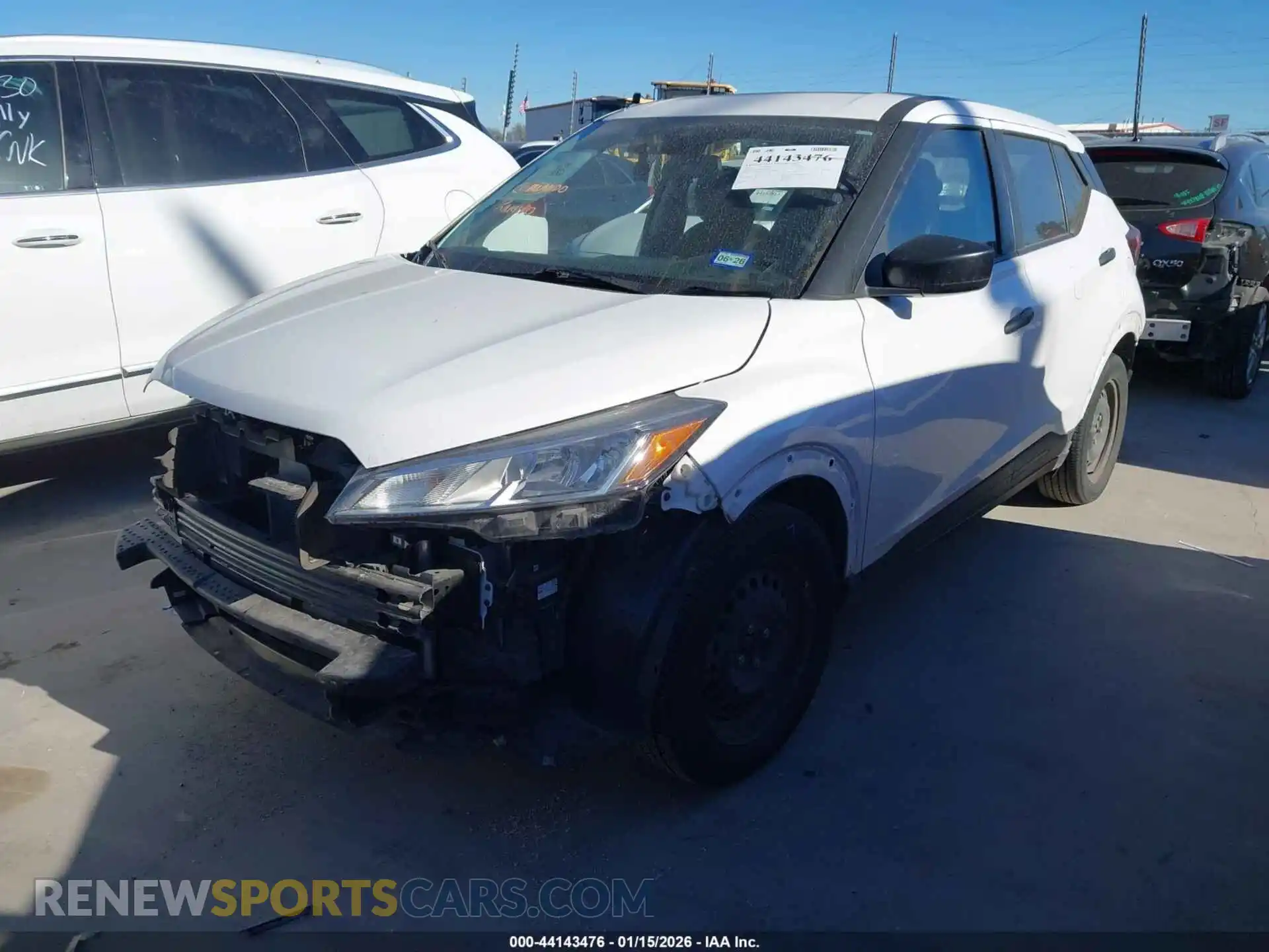 2 Photograph of a damaged car 3N1CP5BV3PL530879 NISSAN KICKS 2023