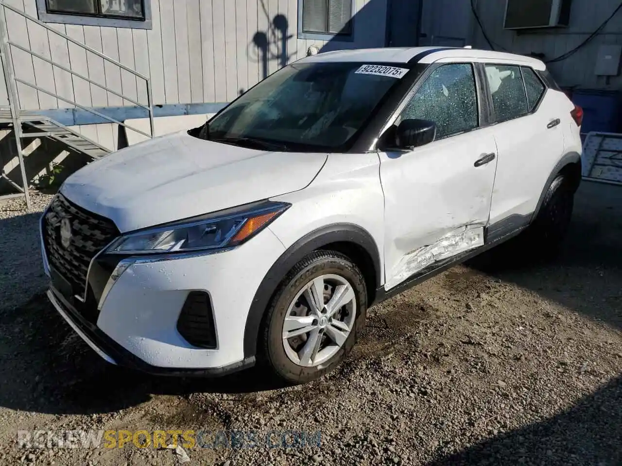 1 Photograph of a damaged car 3N1CP5BV3PL557029 NISSAN KICKS 2023
