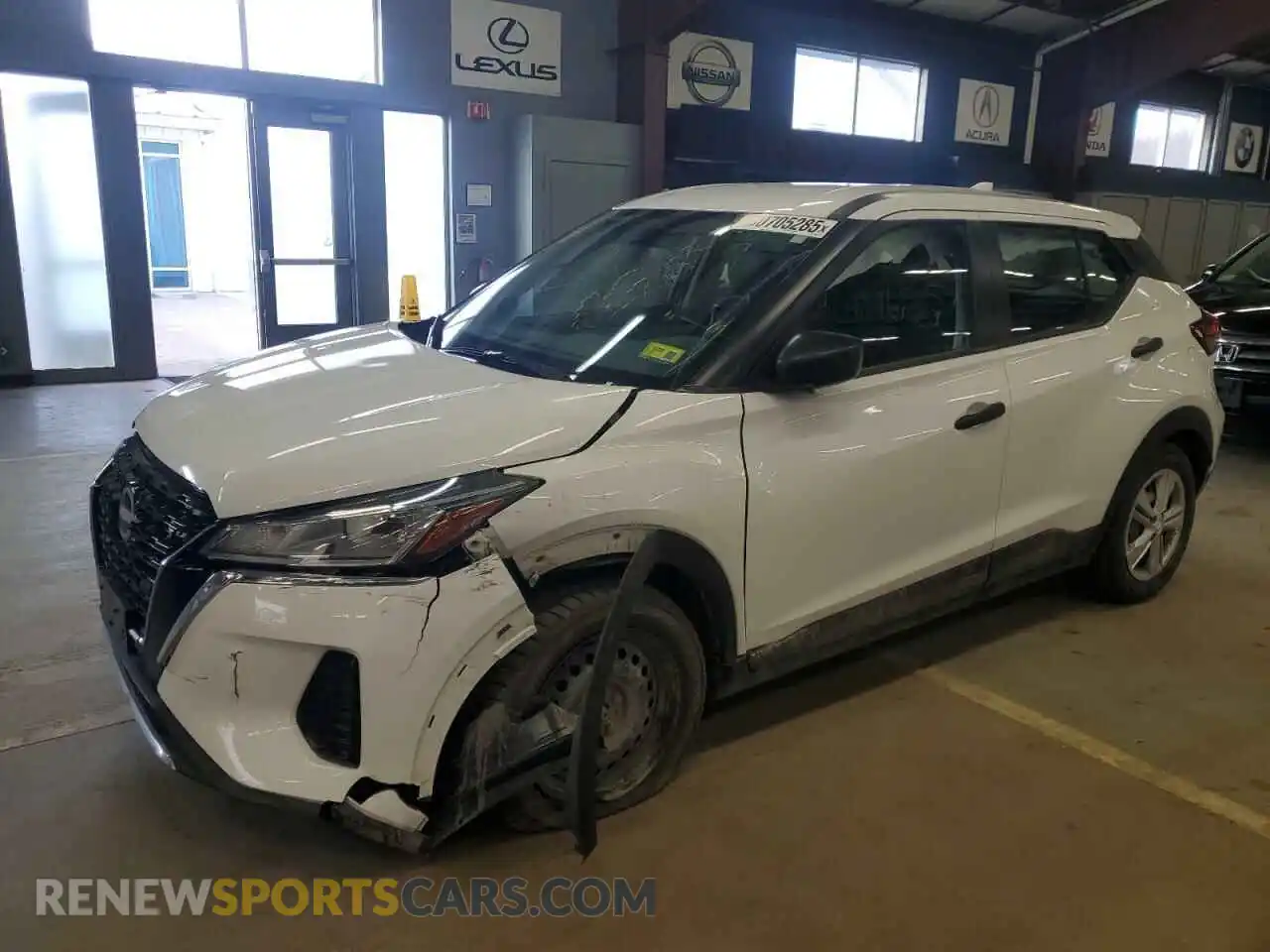 1 Photograph of a damaged car 3N1CP5BV3PL559301 NISSAN KICKS 2023
