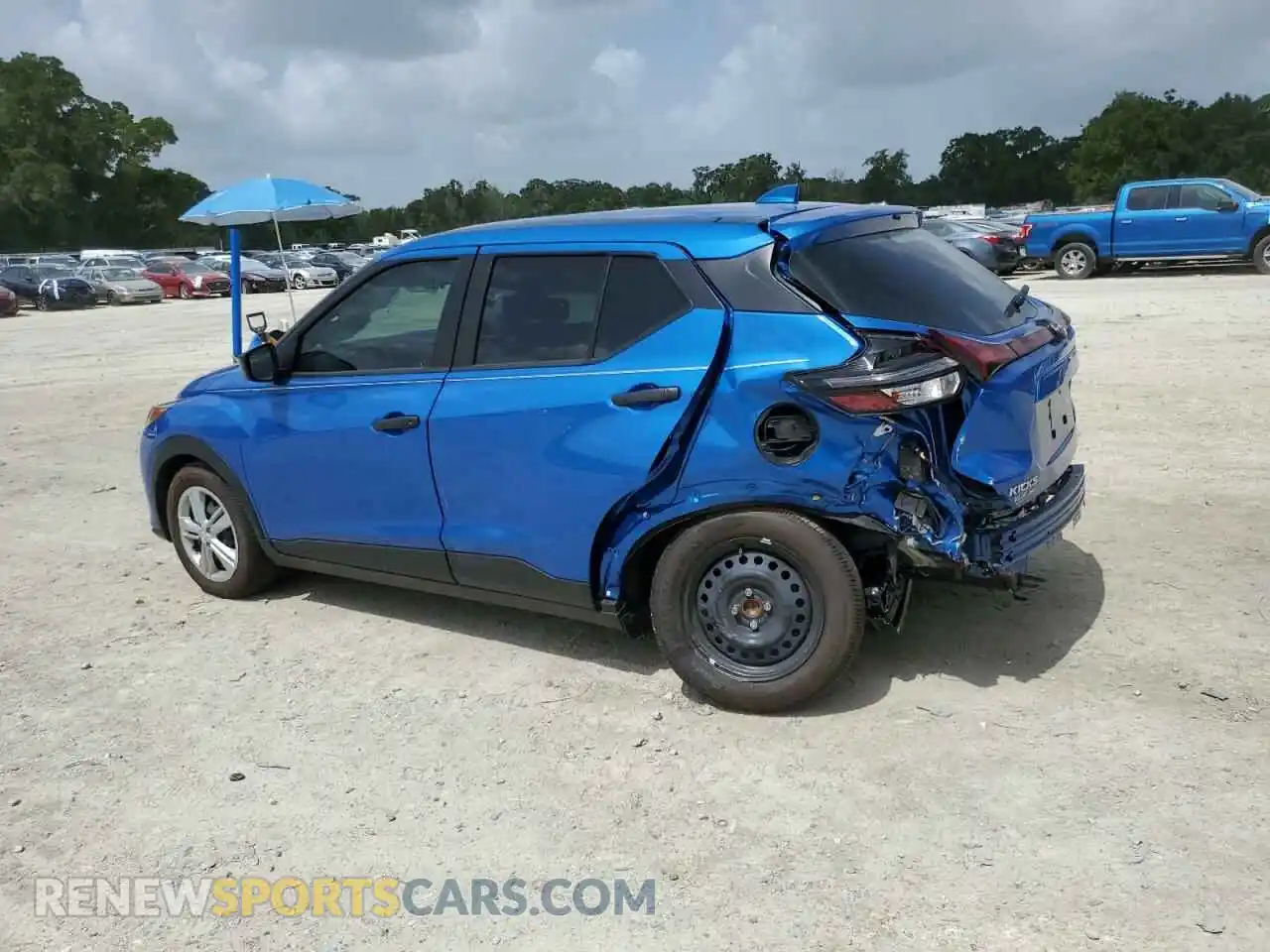 2 Photograph of a damaged car 3N1CP5BV4PL512097 NISSAN KICKS 2023