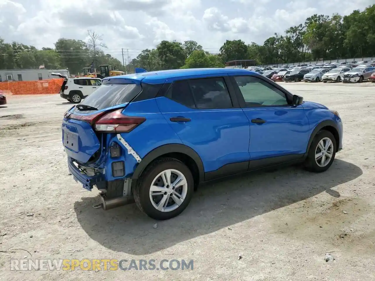 3 Photograph of a damaged car 3N1CP5BV4PL512097 NISSAN KICKS 2023
