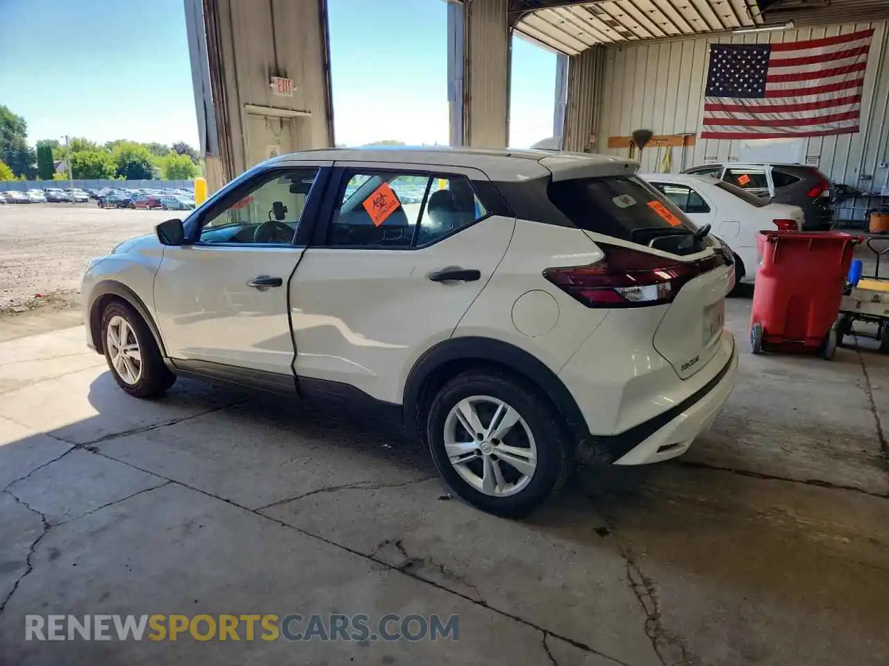 2 Photograph of a damaged car 3N1CP5BV7PL491469 NISSAN KICKS 2023