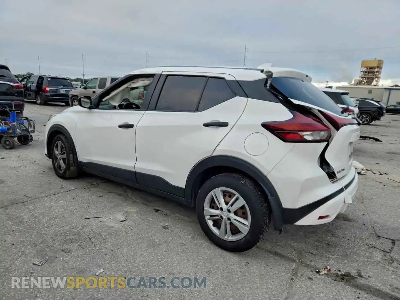 2 Photograph of a damaged car 3N1CP5BV8PL474566 NISSAN KICKS 2023