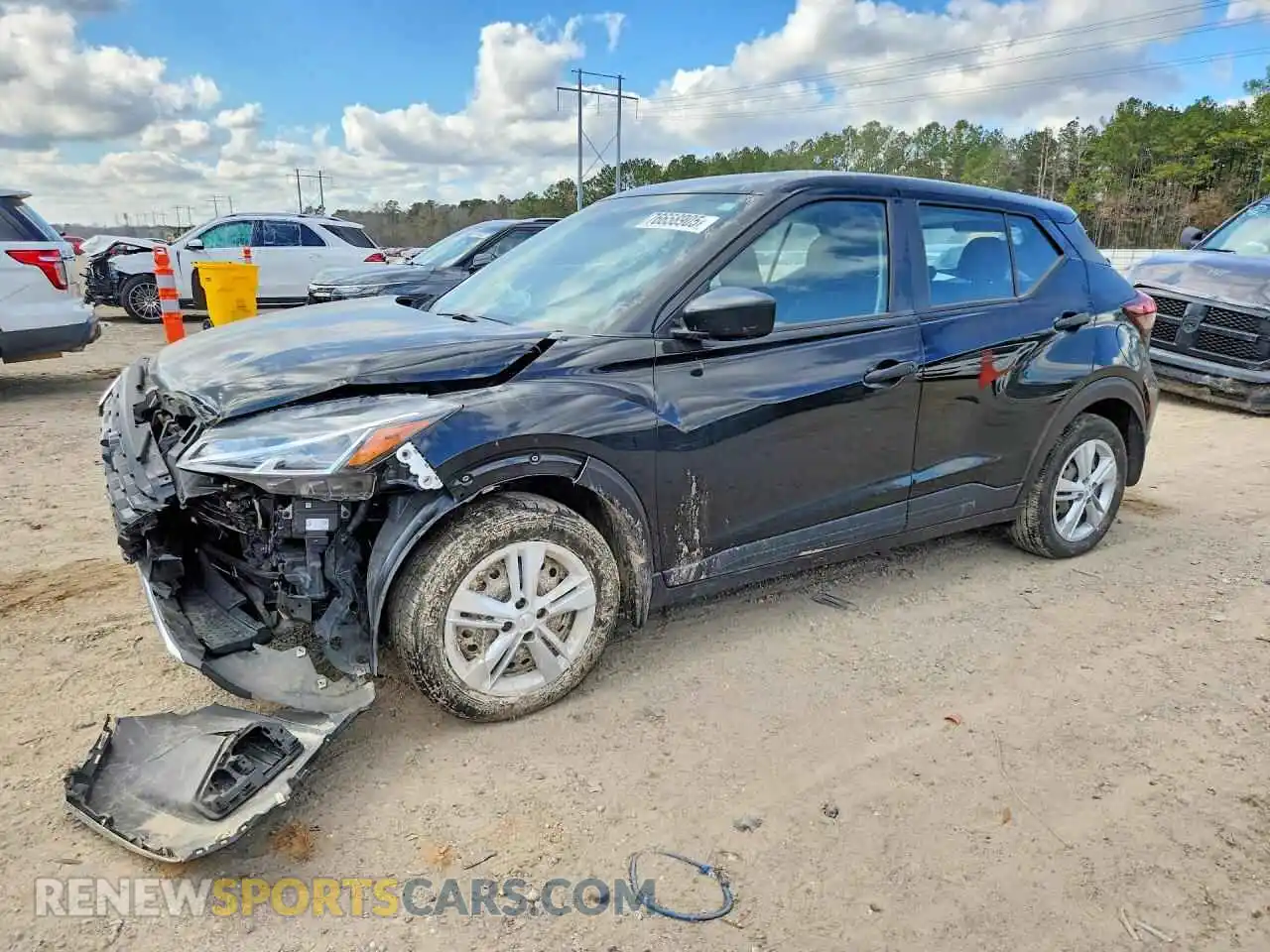 1 fotografías del automóvil dañado 3N1CP5BV8PL541957 NISSAN KICKS 2023