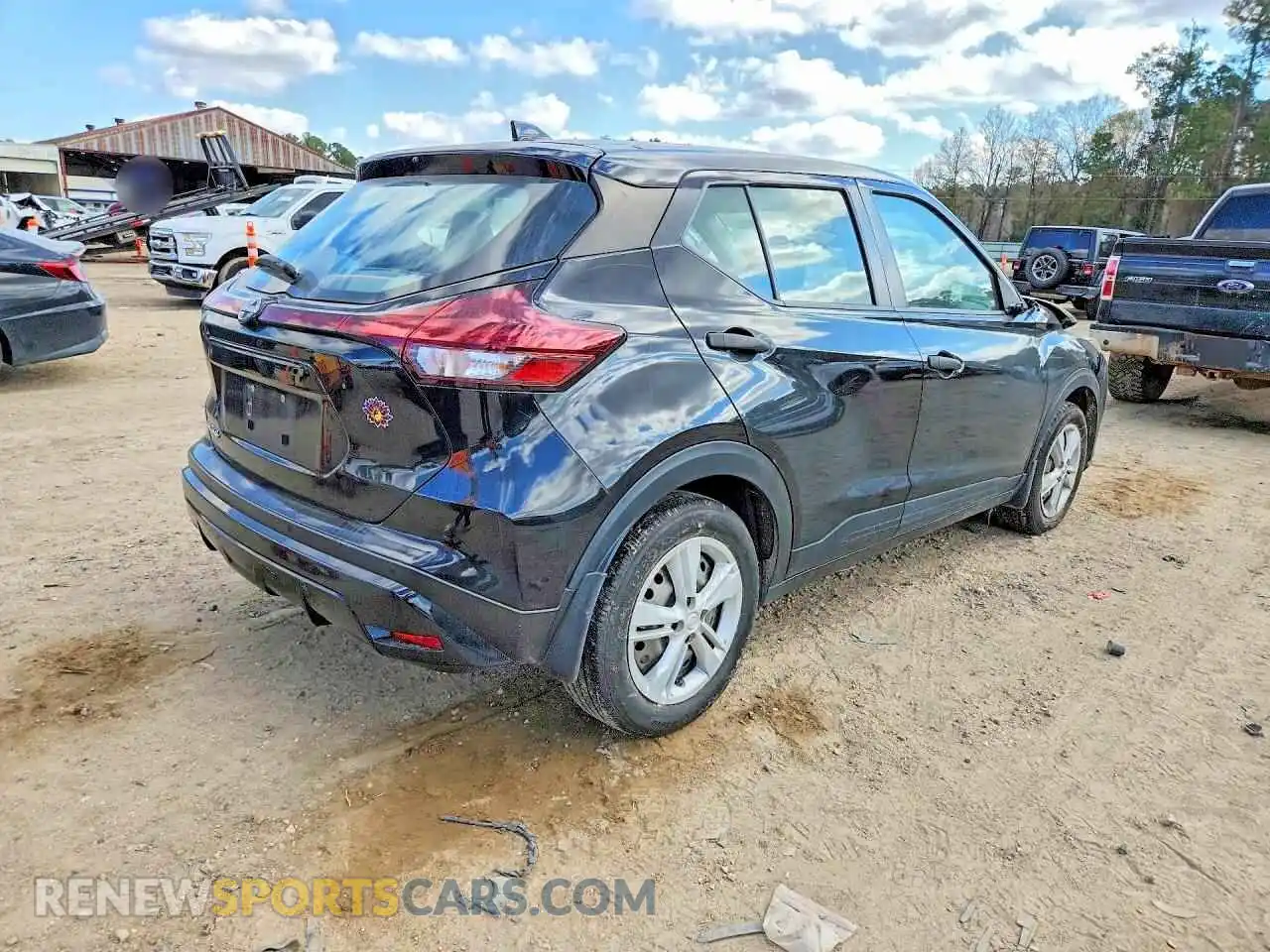 3 fotografías del automóvil dañado 3N1CP5BV8PL541957 NISSAN KICKS 2023