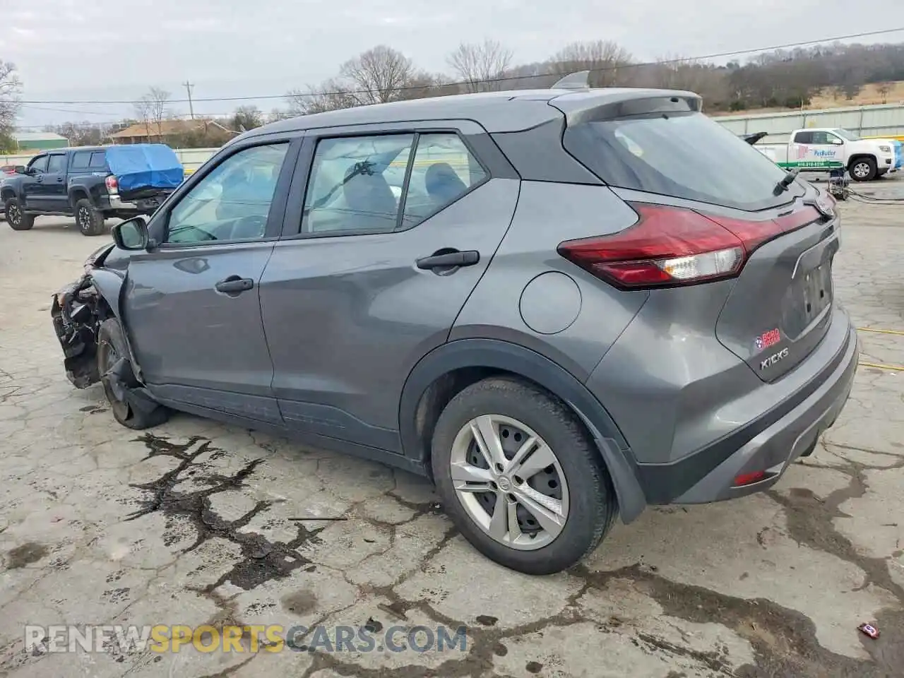 2 Photograph of a damaged car 3N1CP5BV9PL521667 NISSAN KICKS 2023