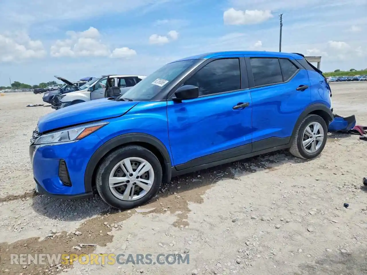 1 fotografías del automóvil dañado 3N1CP5BV9PL549212 NISSAN KICKS 2023