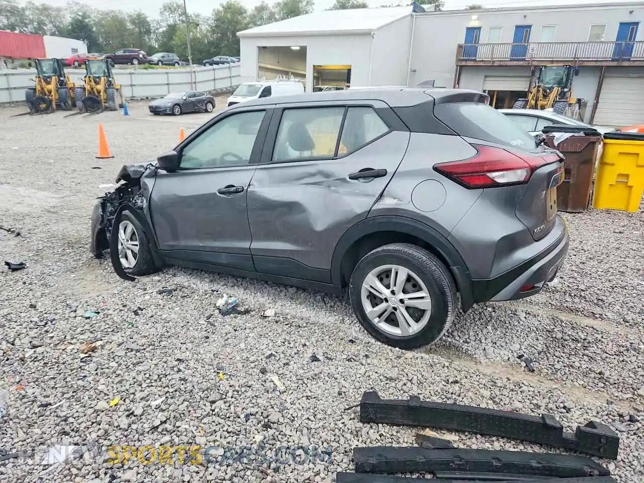 2 Photograph of a damaged car 3N1CP5BV9PL565782 NISSAN KICKS 2023