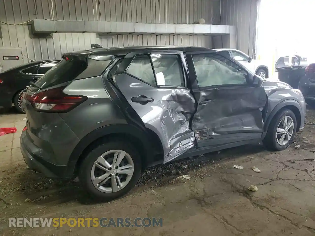 3 Photograph of a damaged car 3N1CP5BVXPL528305 NISSAN KICKS 2023